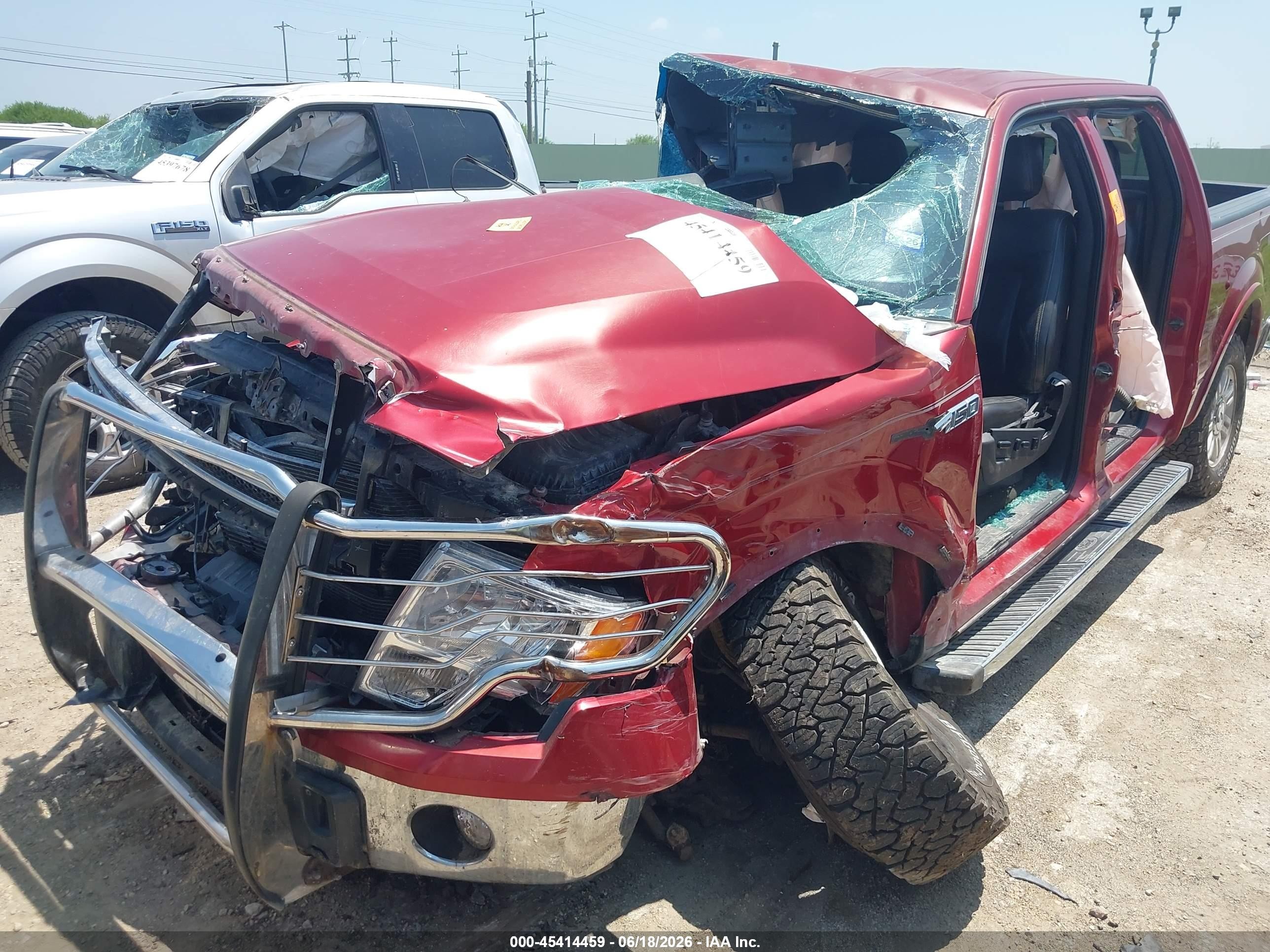 2014 Ford F-150 Fx4/king Ranch/lariat/limited/platinum/xl/xlt Red vin: 1FTFW1ET8EKD09048