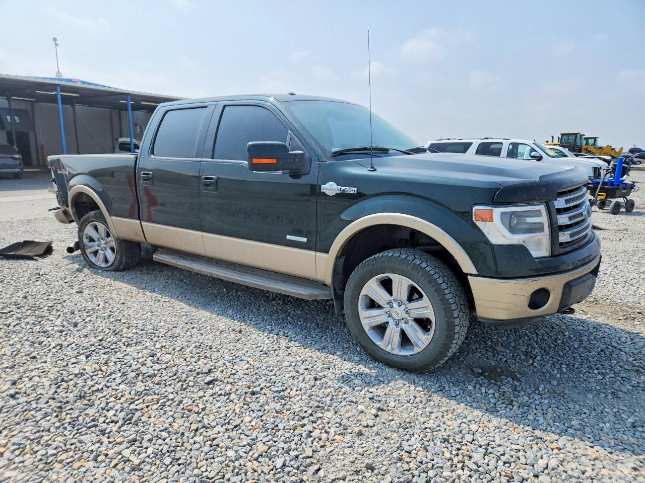 2014 Ford F150 Supercrew Green vin: 1FTFW1ET8EKD81013