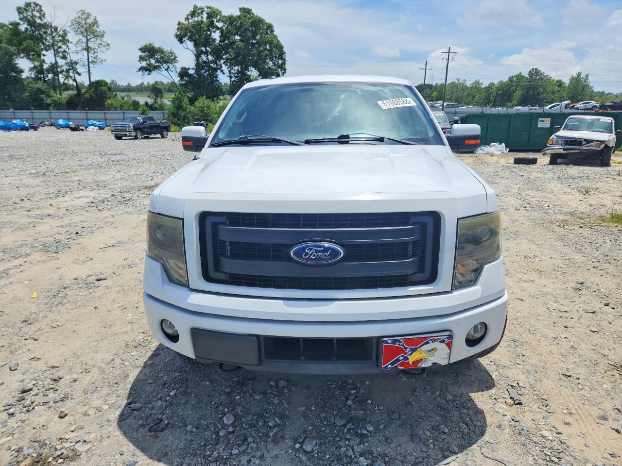 2014 Ford F150 Supercrew White vin: 1FTFW1ET8EKF04132