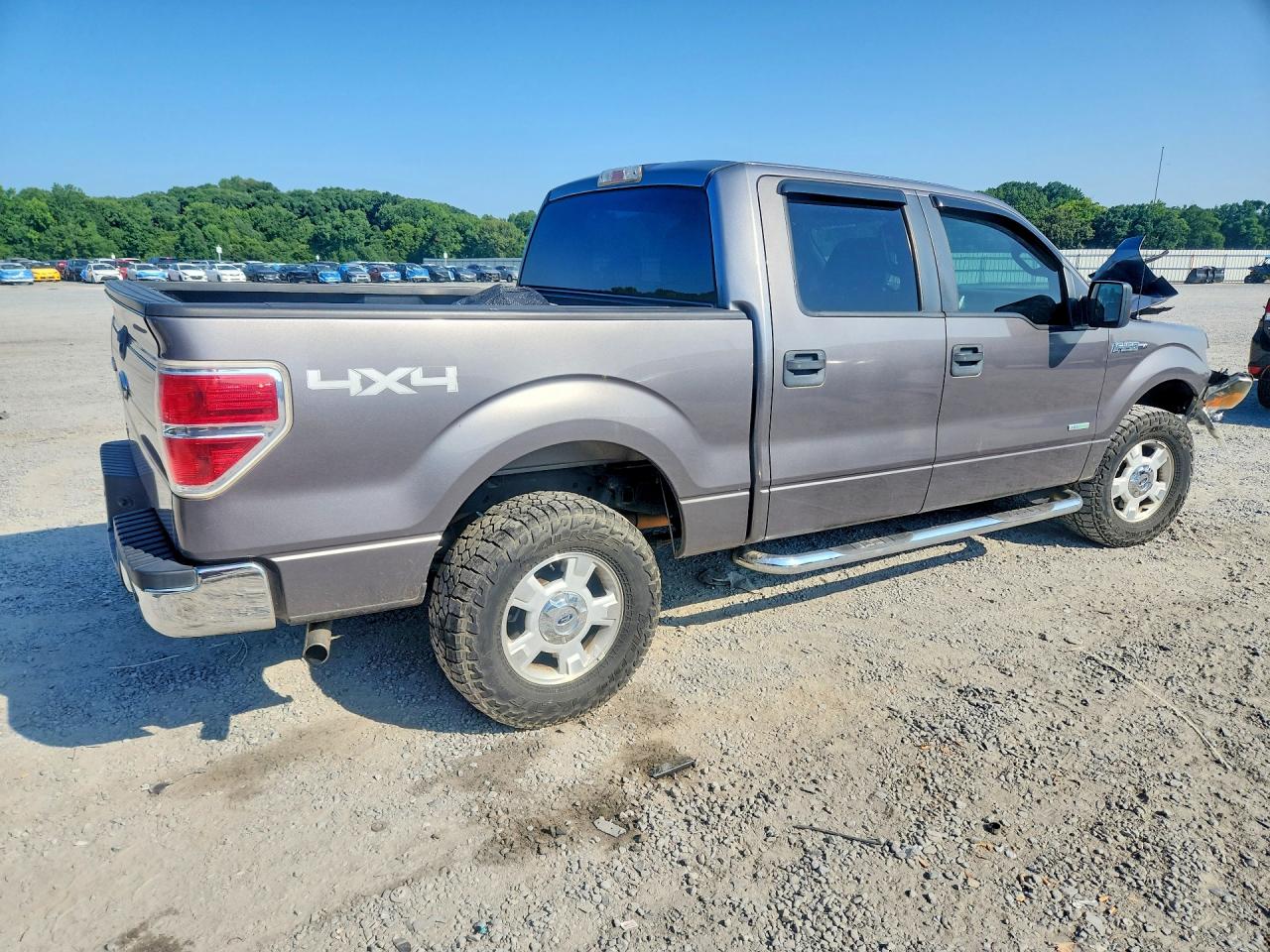 2014 Ford F150 Supercrew Gray vin: 1FTFW1ET8EKF30469