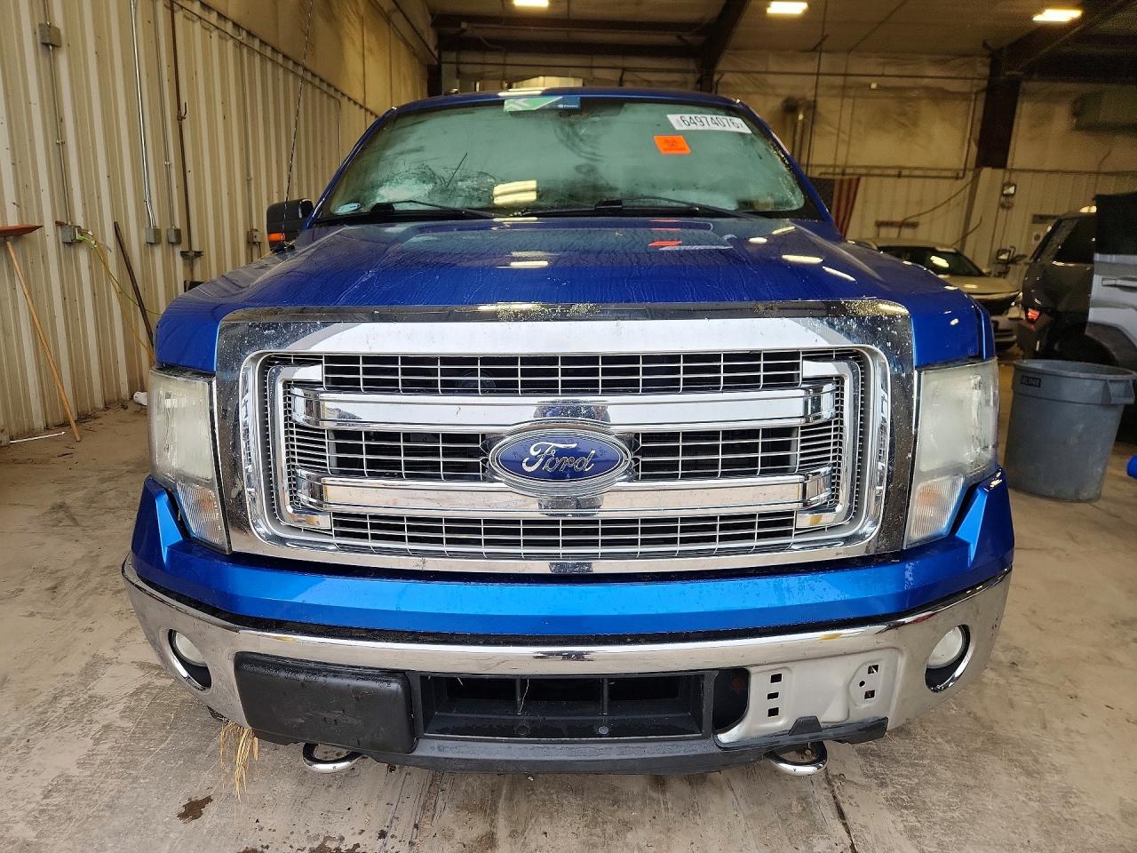 2014 Ford F150 Supercrew Blue vin: 1FTFW1ET8EKF60295