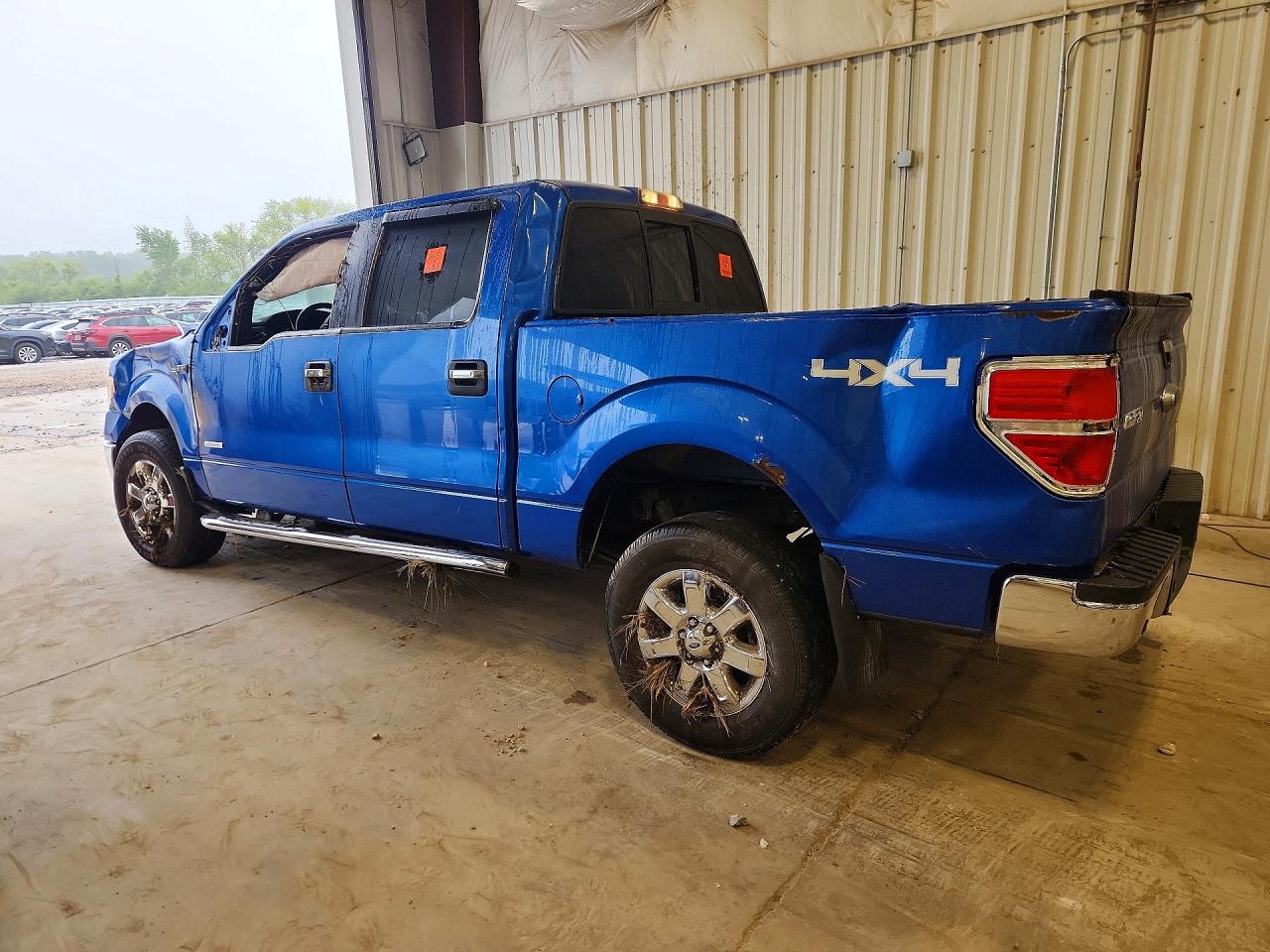 2014 Ford F150 Supercrew Blue vin: 1FTFW1ET8EKF60295