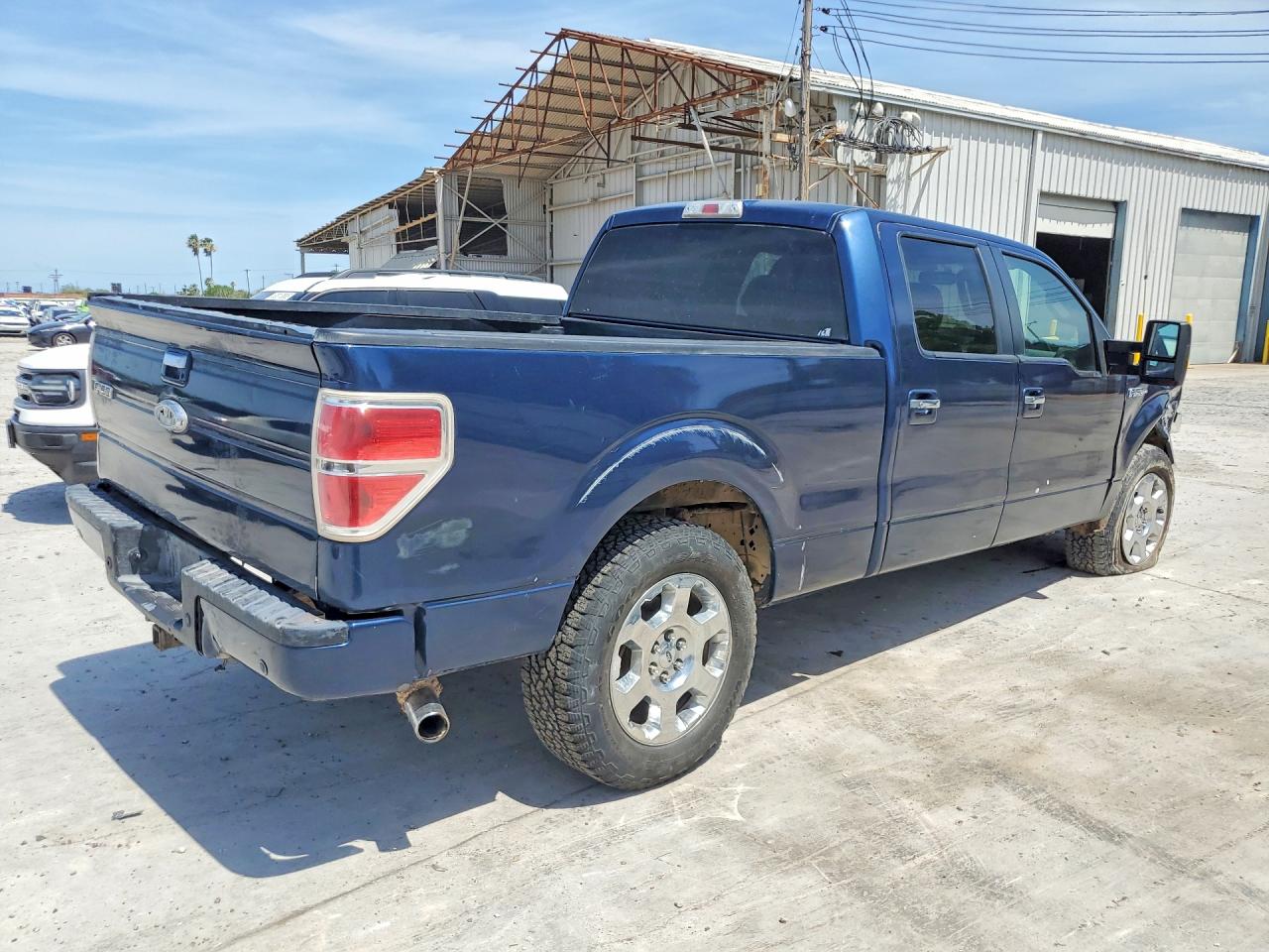 2014 Ford F150 Supercrew Синий vin: 1FTFW1ET8EKG26814