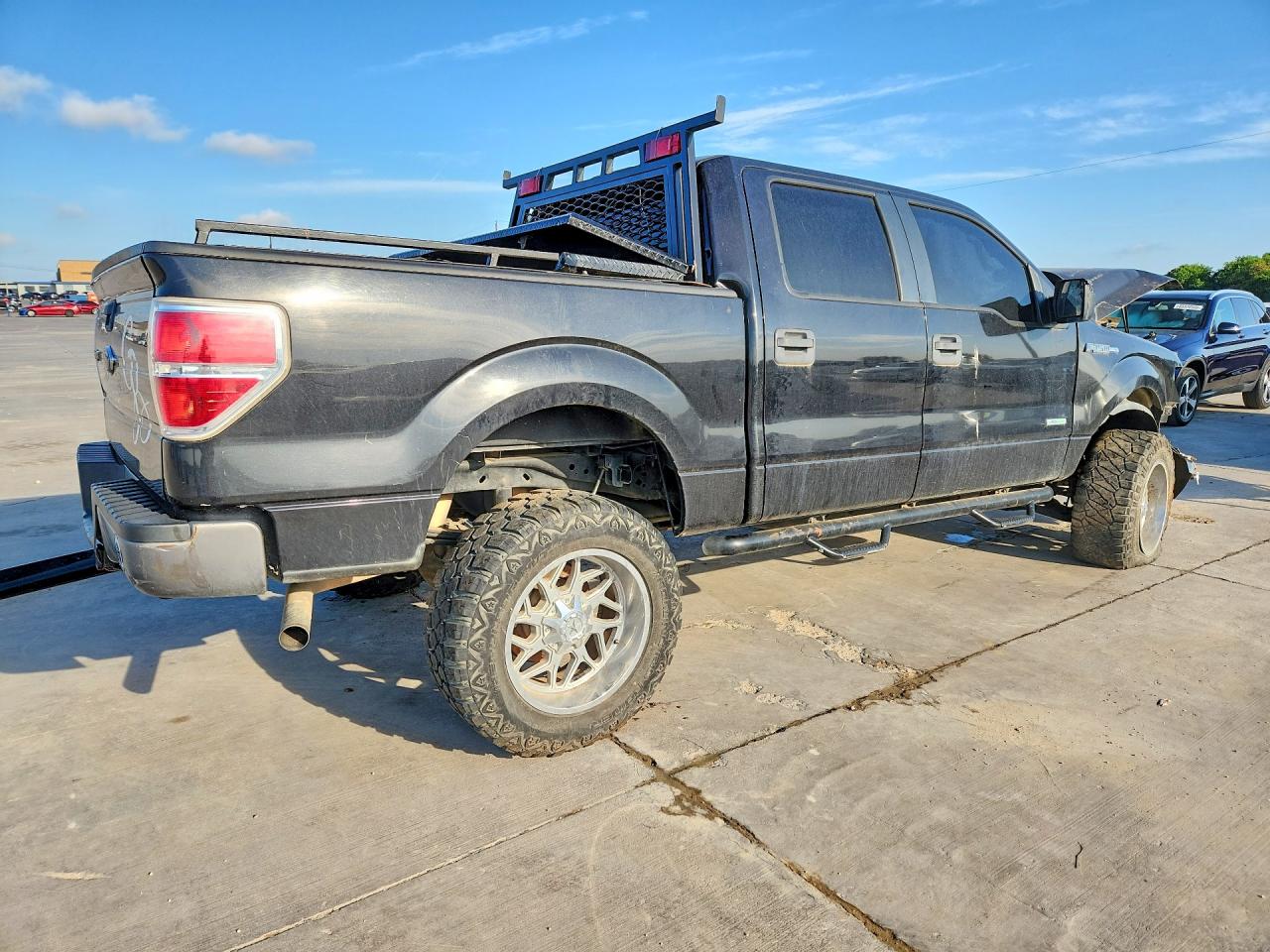 2014 Ford F150 Lariat Black vin: 1FTFW1ET8EKG33911