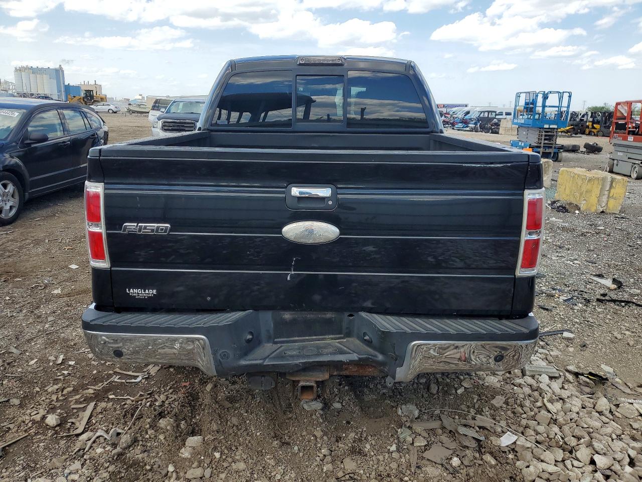 2011 Ford F150 Black vin: 1FTFW1ET9BFB15004