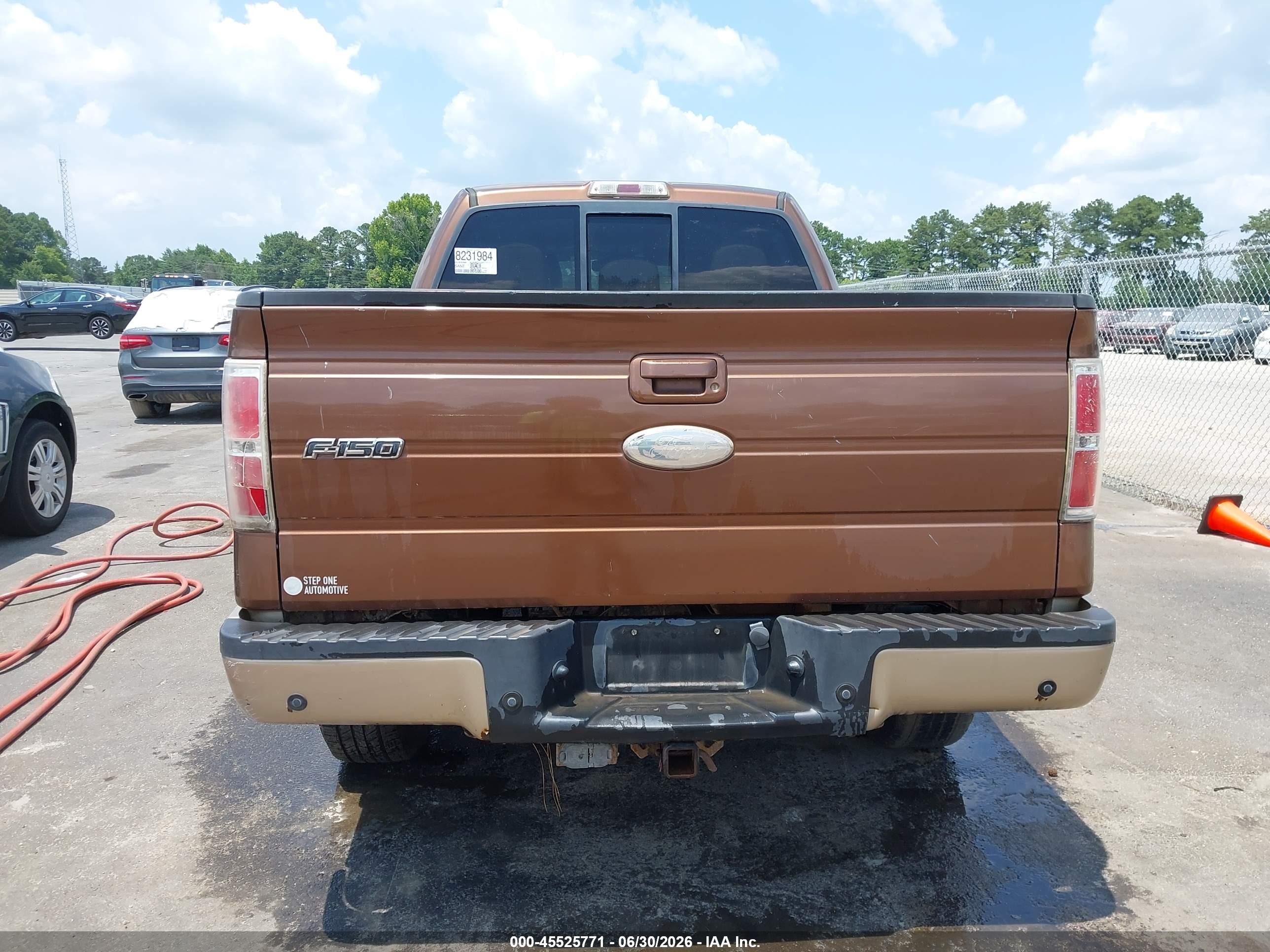 2011 Ford F-150 Fx4/king Ranch/lariat/platinum/xlt Коричневый vin: 1FTFW1ET9BFB26682