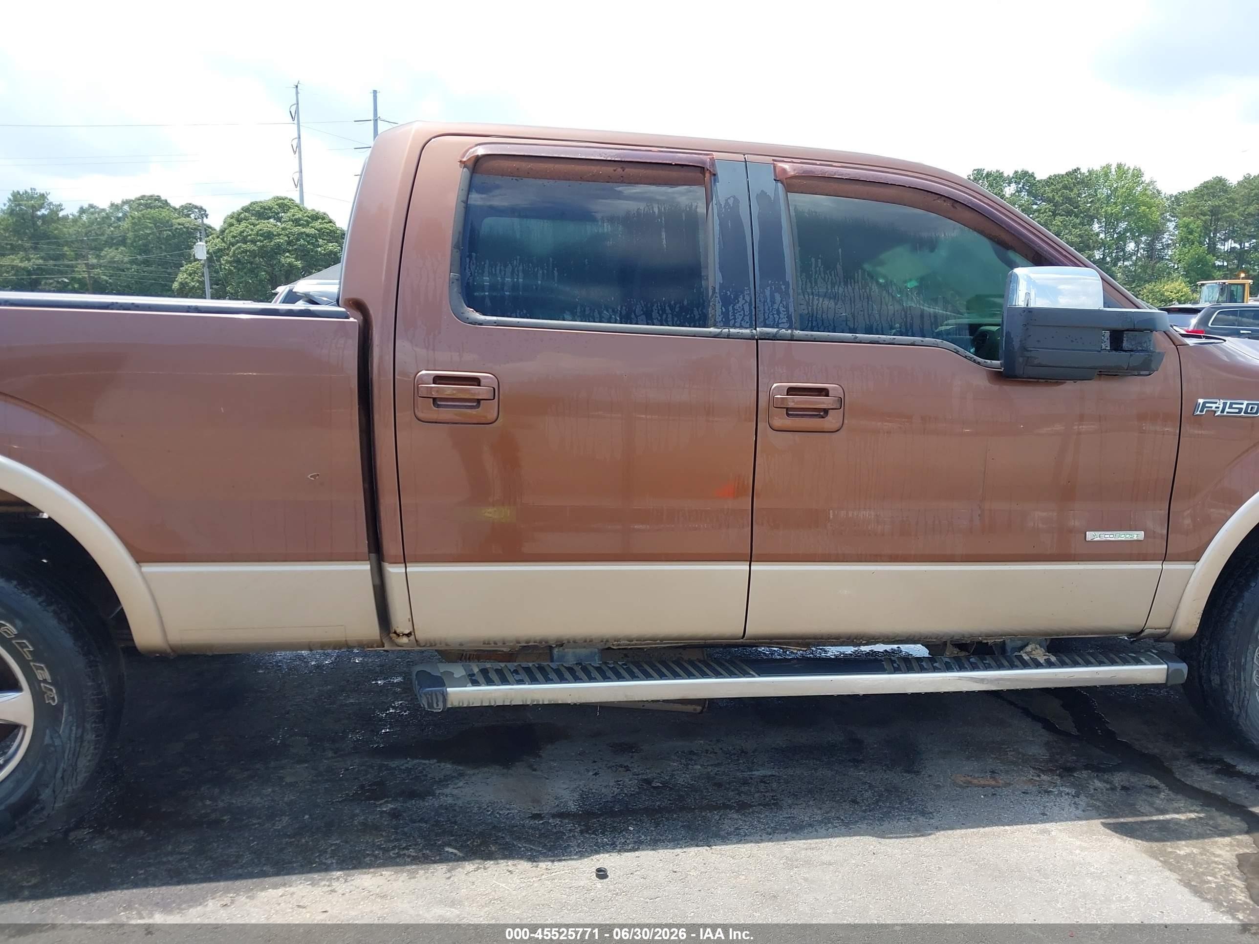 2011 Ford F-150 Fx4/king Ranch/lariat/platinum/xlt Коричневый vin: 1FTFW1ET9BFB26682