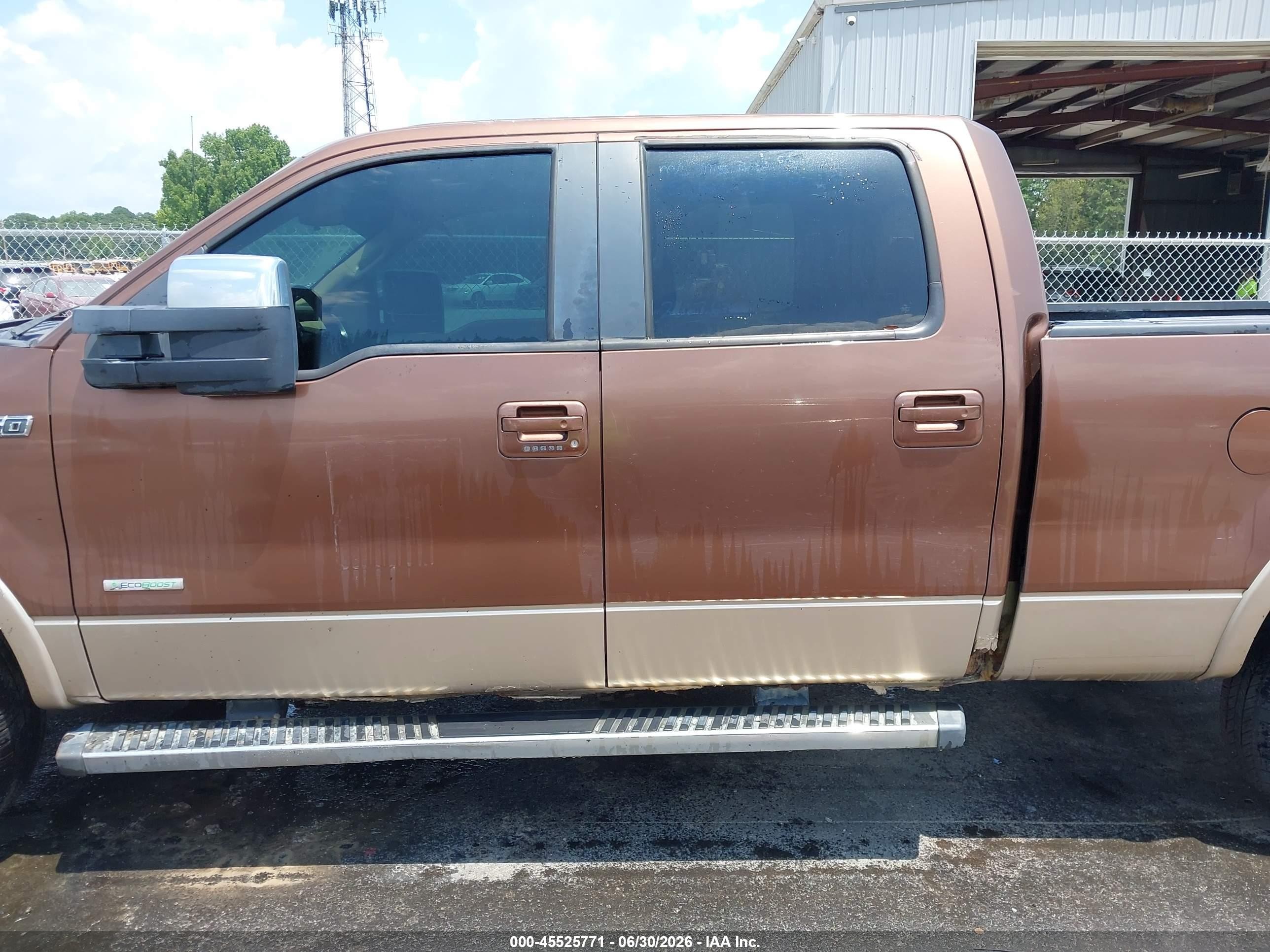 2011 Ford F-150 Fx4/king Ranch/lariat/platinum/xlt Коричневый vin: 1FTFW1ET9BFB26682