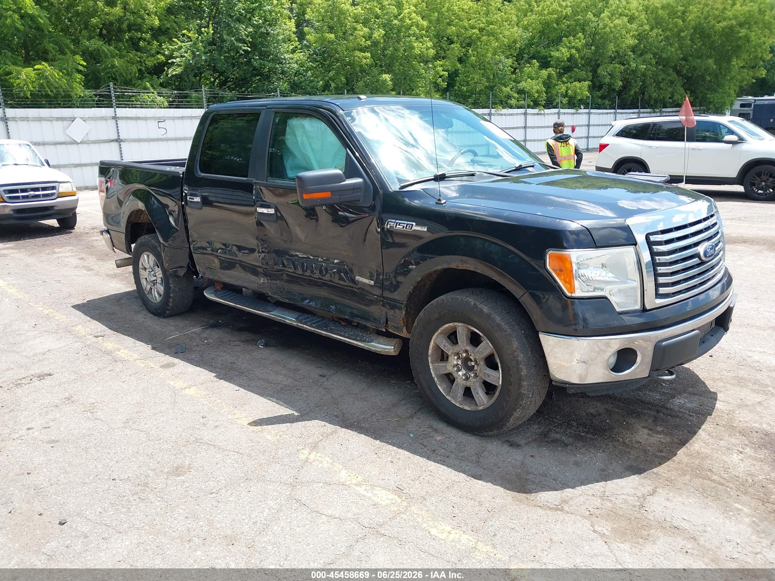 2011 Ford F-150 Fx4/king Ranch/lariat/platinum/xlt Black vin: 1FTFW1ET9BFB36211