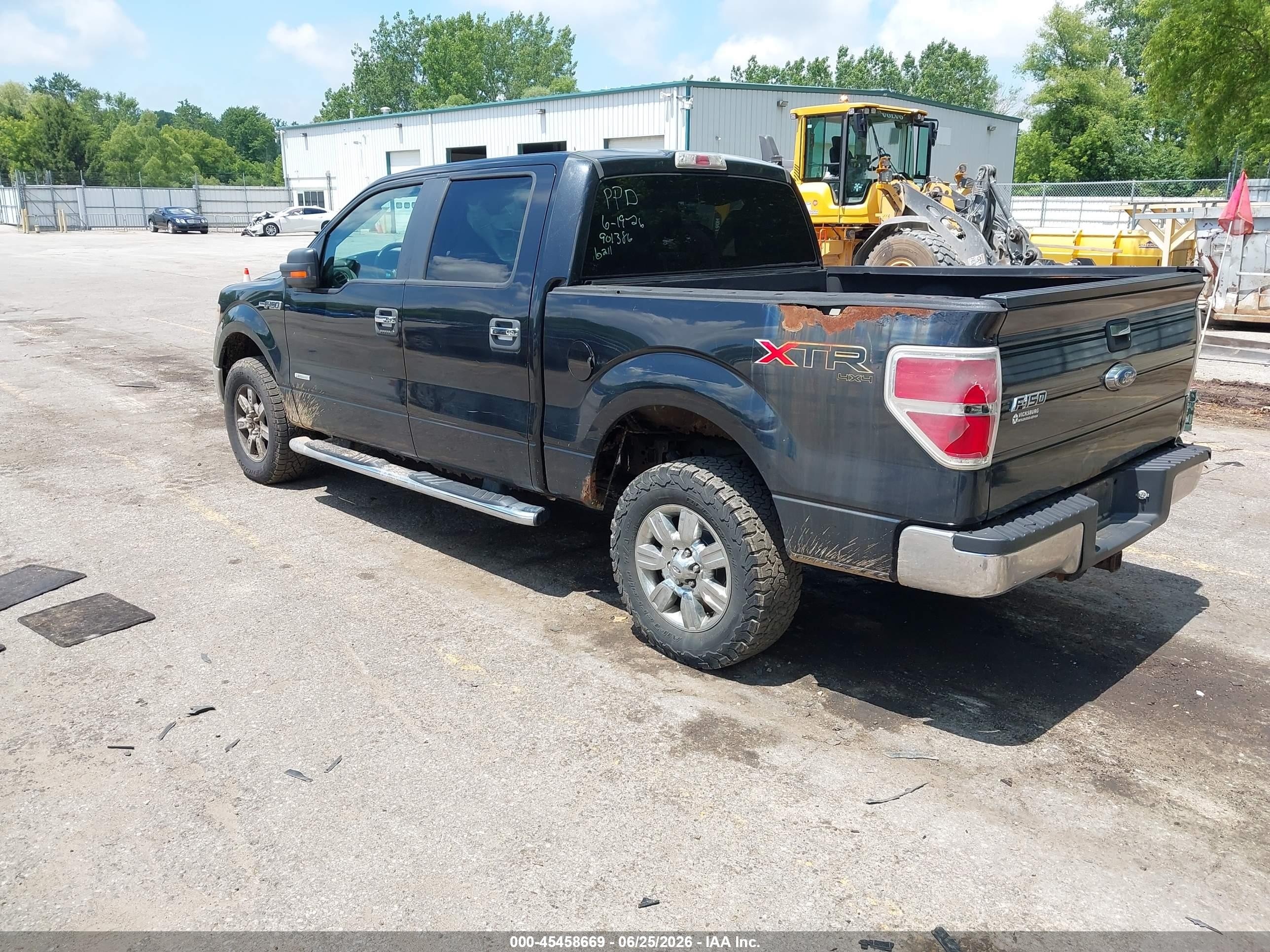 2011 Ford F-150 Fx4/king Ranch/lariat/platinum/xlt Black vin: 1FTFW1ET9BFB36211