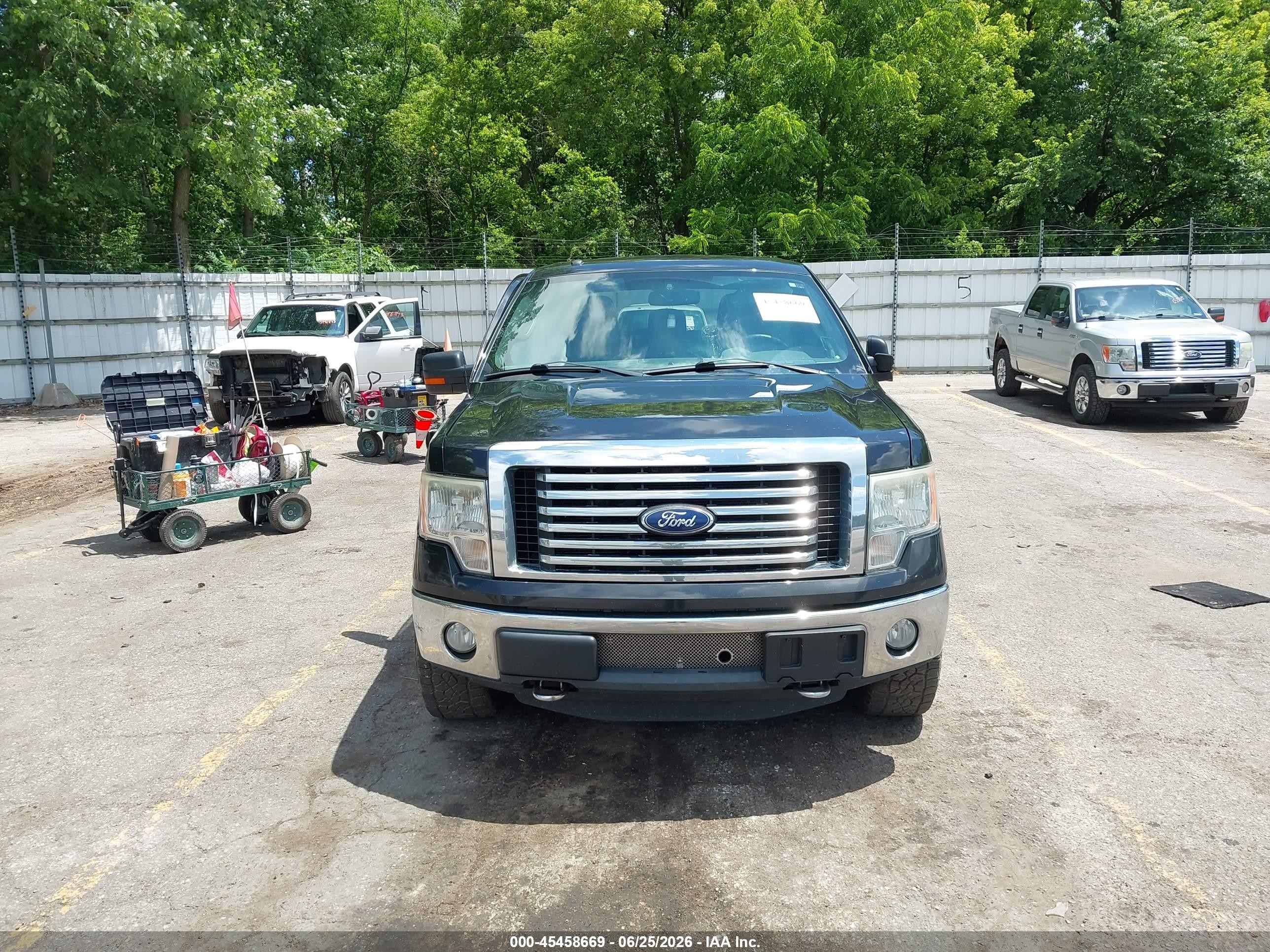 2011 Ford F-150 Fx4/king Ranch/lariat/platinum/xlt Black vin: 1FTFW1ET9BFB36211