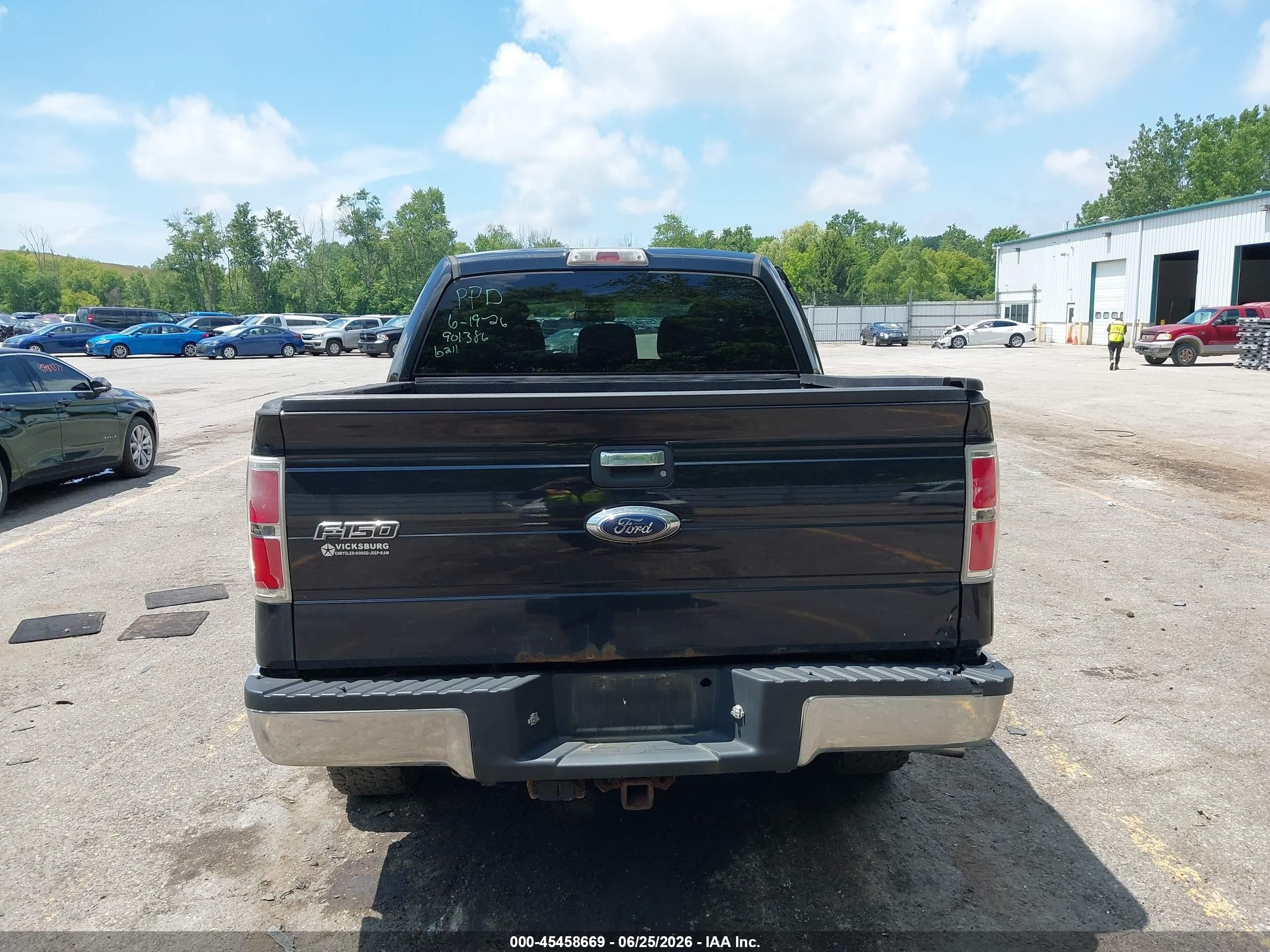 2011 Ford F-150 Fx4/king Ranch/lariat/platinum/xlt Black vin: 1FTFW1ET9BFB36211