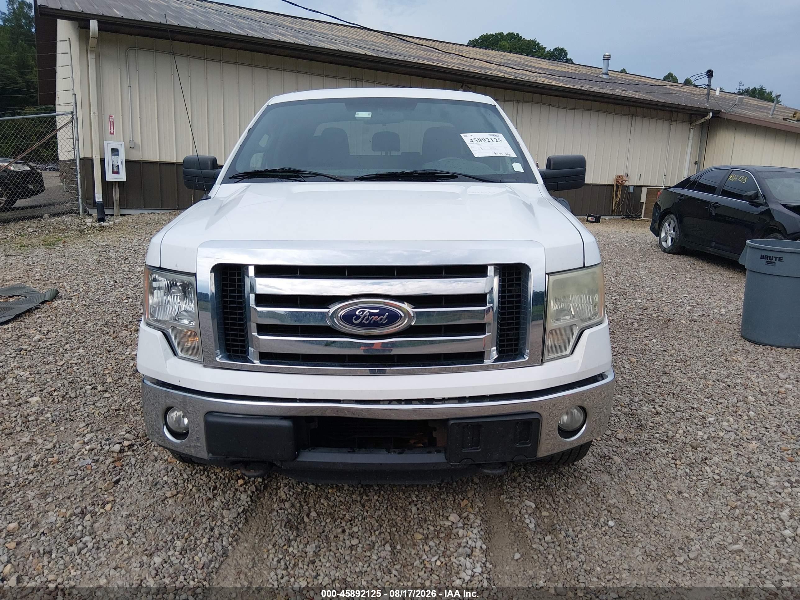 2011 Ford F-150 Xlt White vin: 1FTFW1ET9BFB93024
