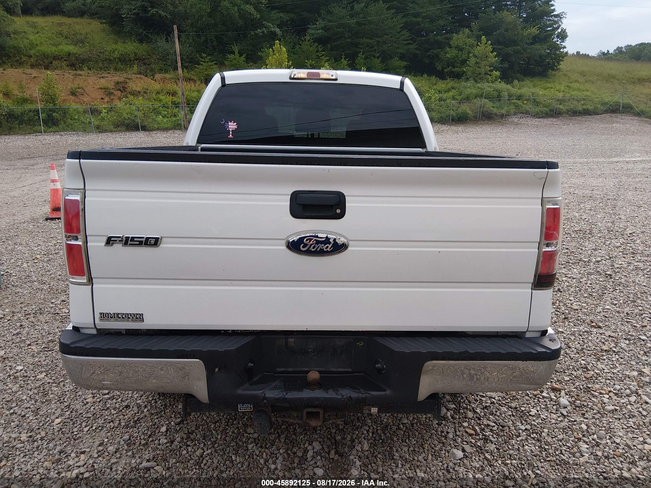 2011 Ford F-150 Xlt White vin: 1FTFW1ET9BFB93024