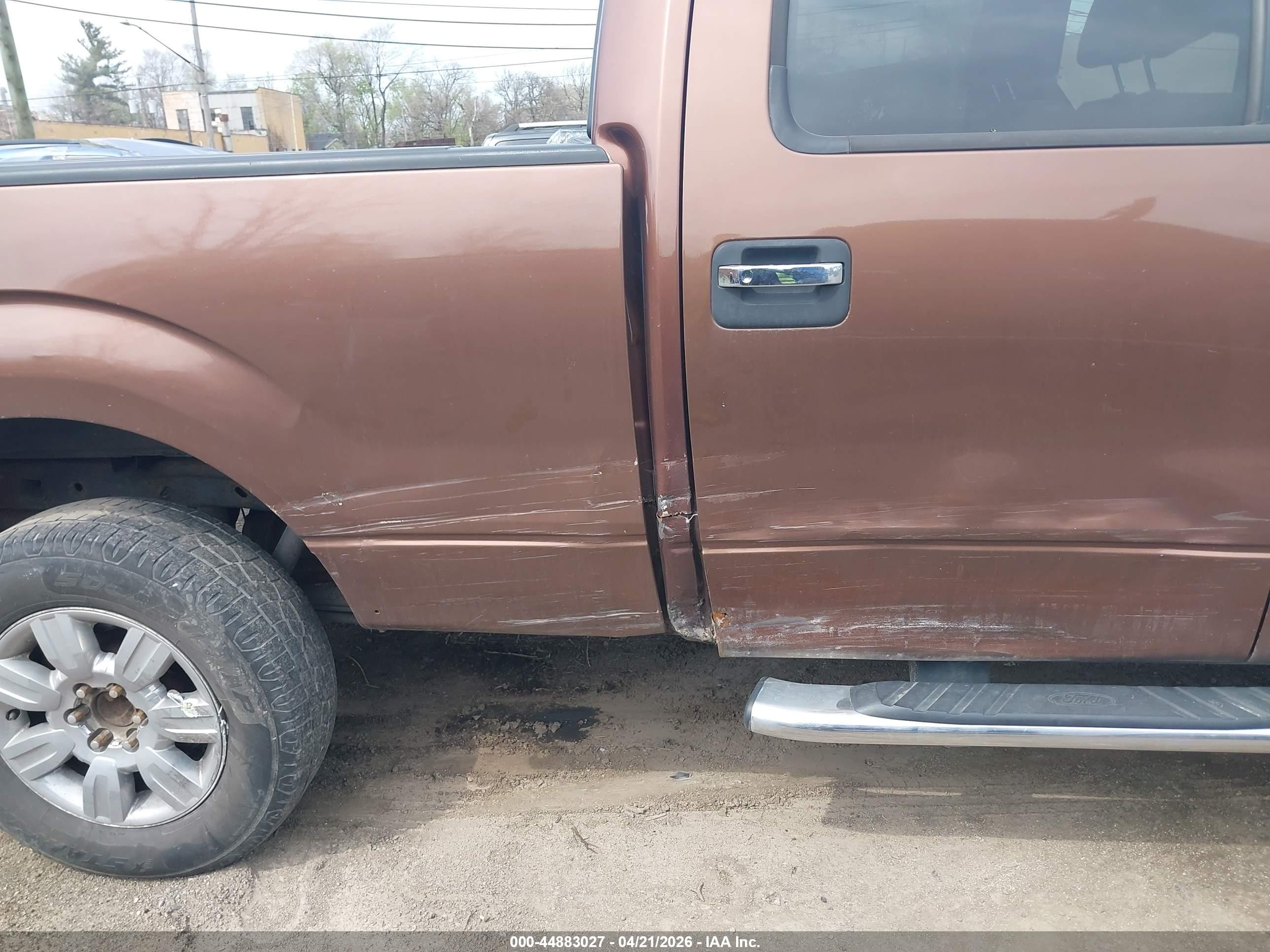 2011 Ford F-150 Xlt Brown vin: 1FTFW1ET9BFC24949