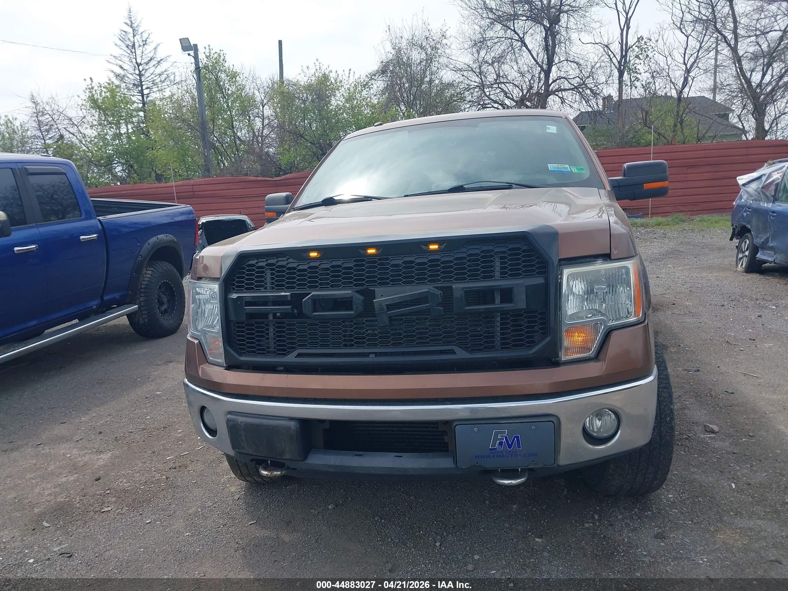 2011 Ford F-150 Xlt Brown vin: 1FTFW1ET9BFC24949