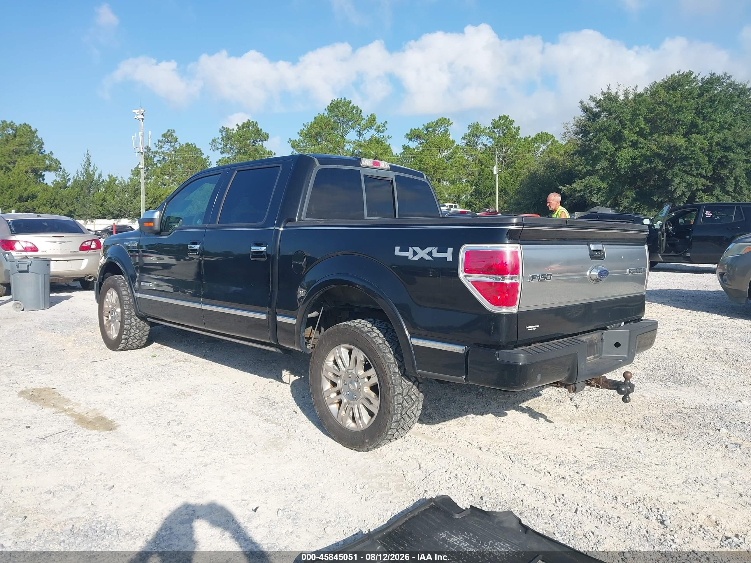 2011 Ford F-150 Platinum Black vin: 1FTFW1ET9BFD03876