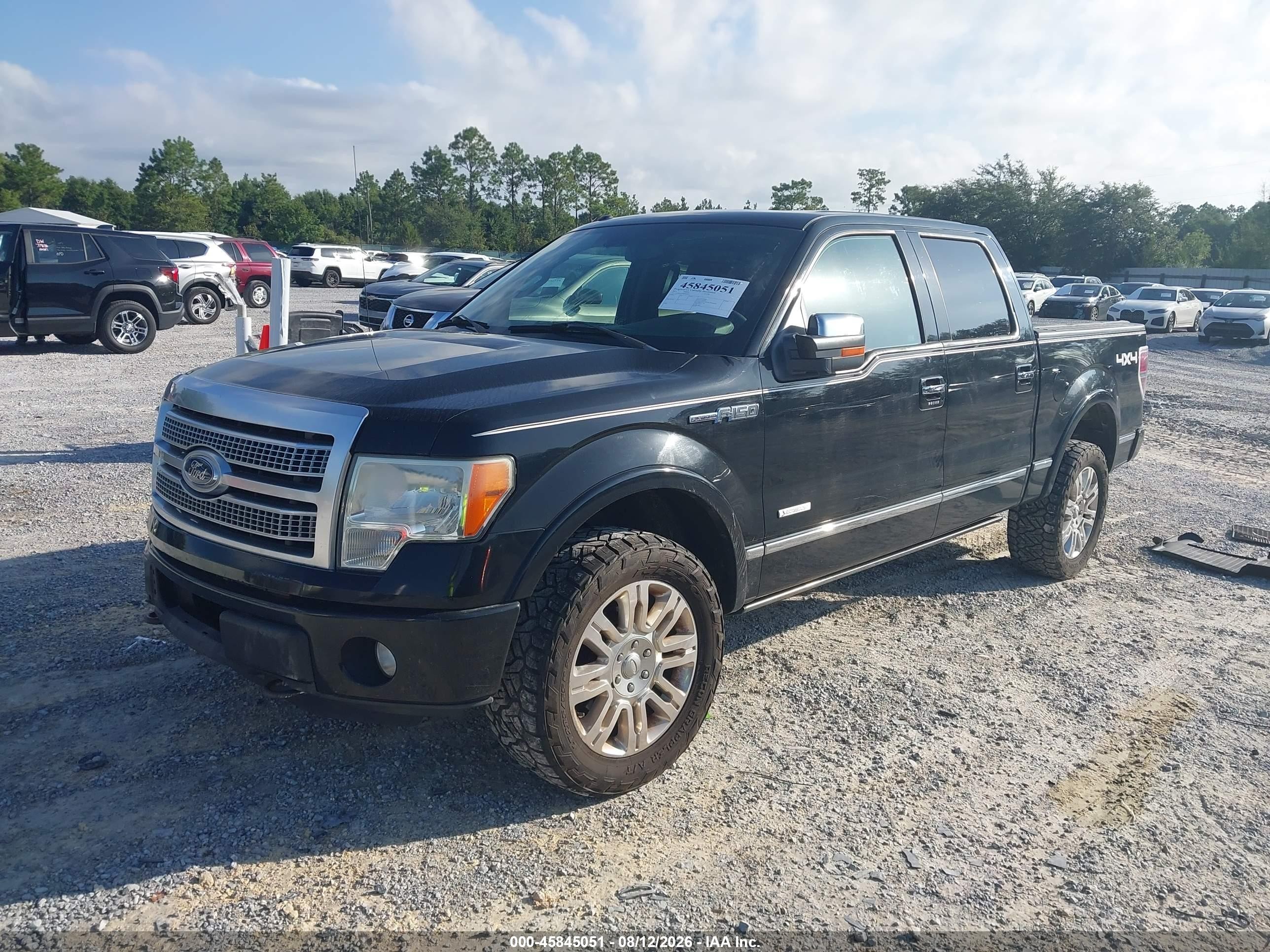 2011 Ford F-150 Platinum Black vin: 1FTFW1ET9BFD03876