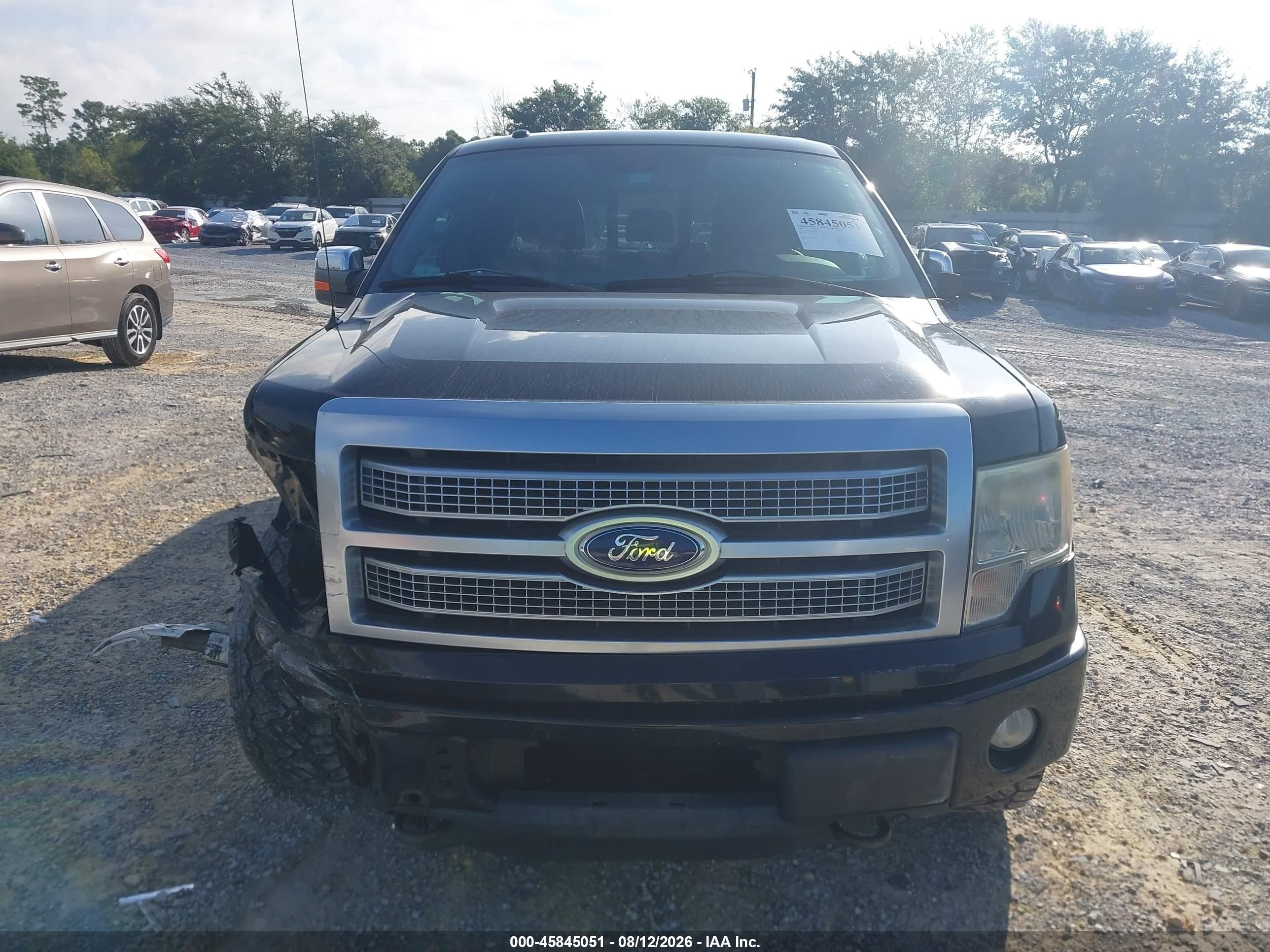 2011 Ford F-150 Platinum Black vin: 1FTFW1ET9BFD03876
