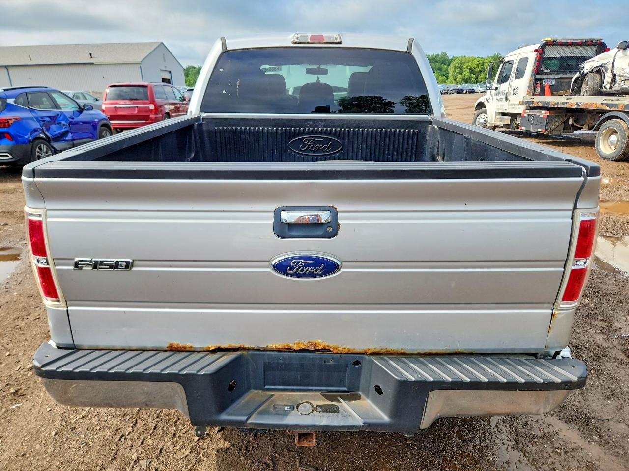 2011 Ford F150 Supercrew Silver vin: 1FTFW1ET9BFD17938