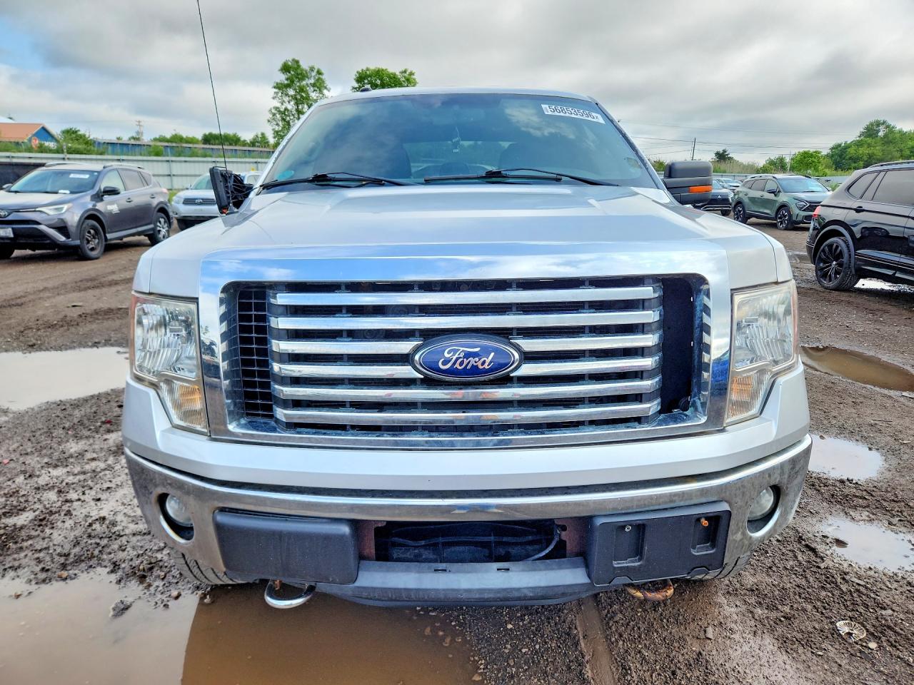 2011 Ford F150 Supercrew Silver vin: 1FTFW1ET9BFD17938