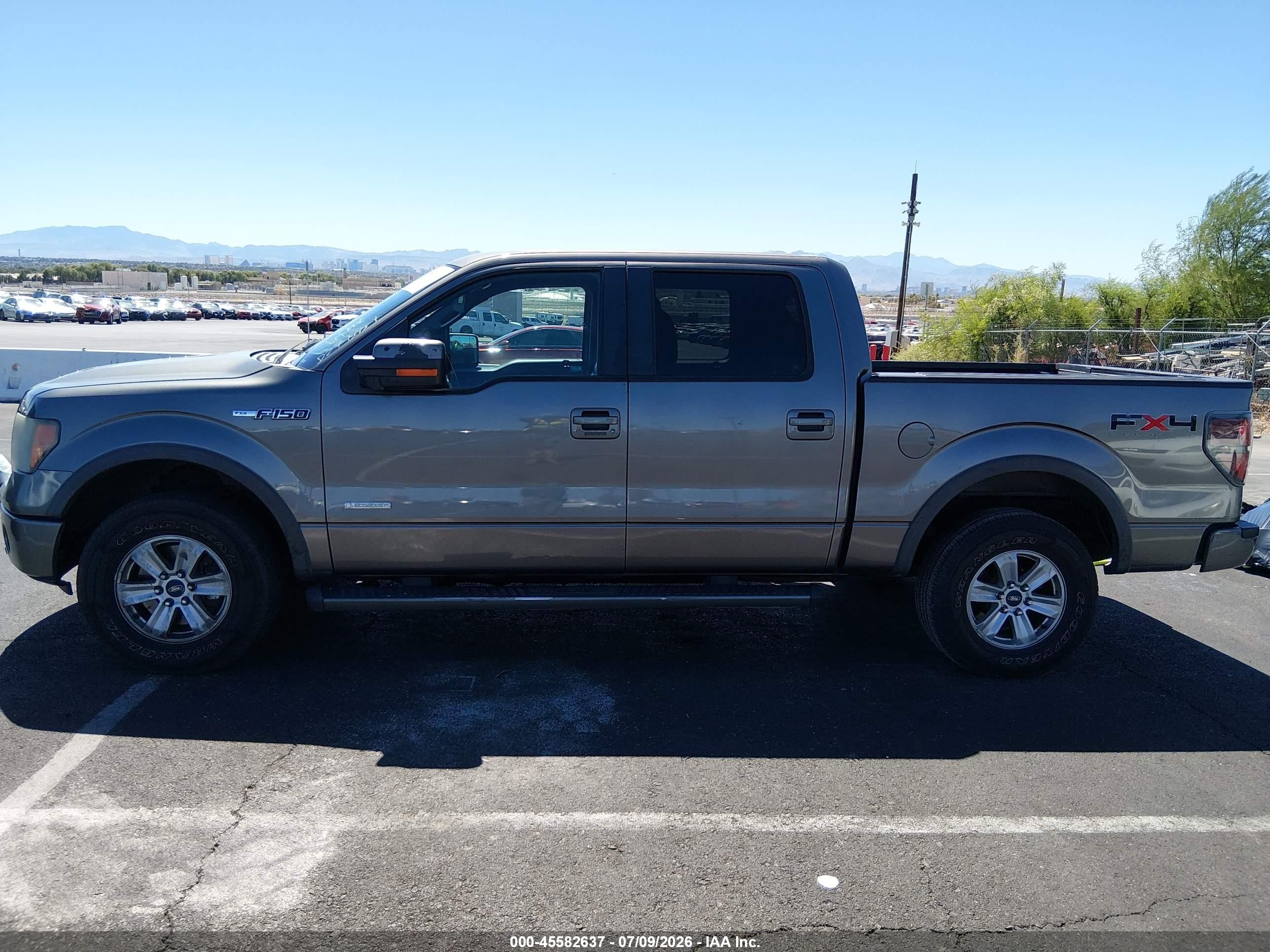 2011 Ford F-150 Fx4 Gray vin: 1FTFW1ET9BFD27661