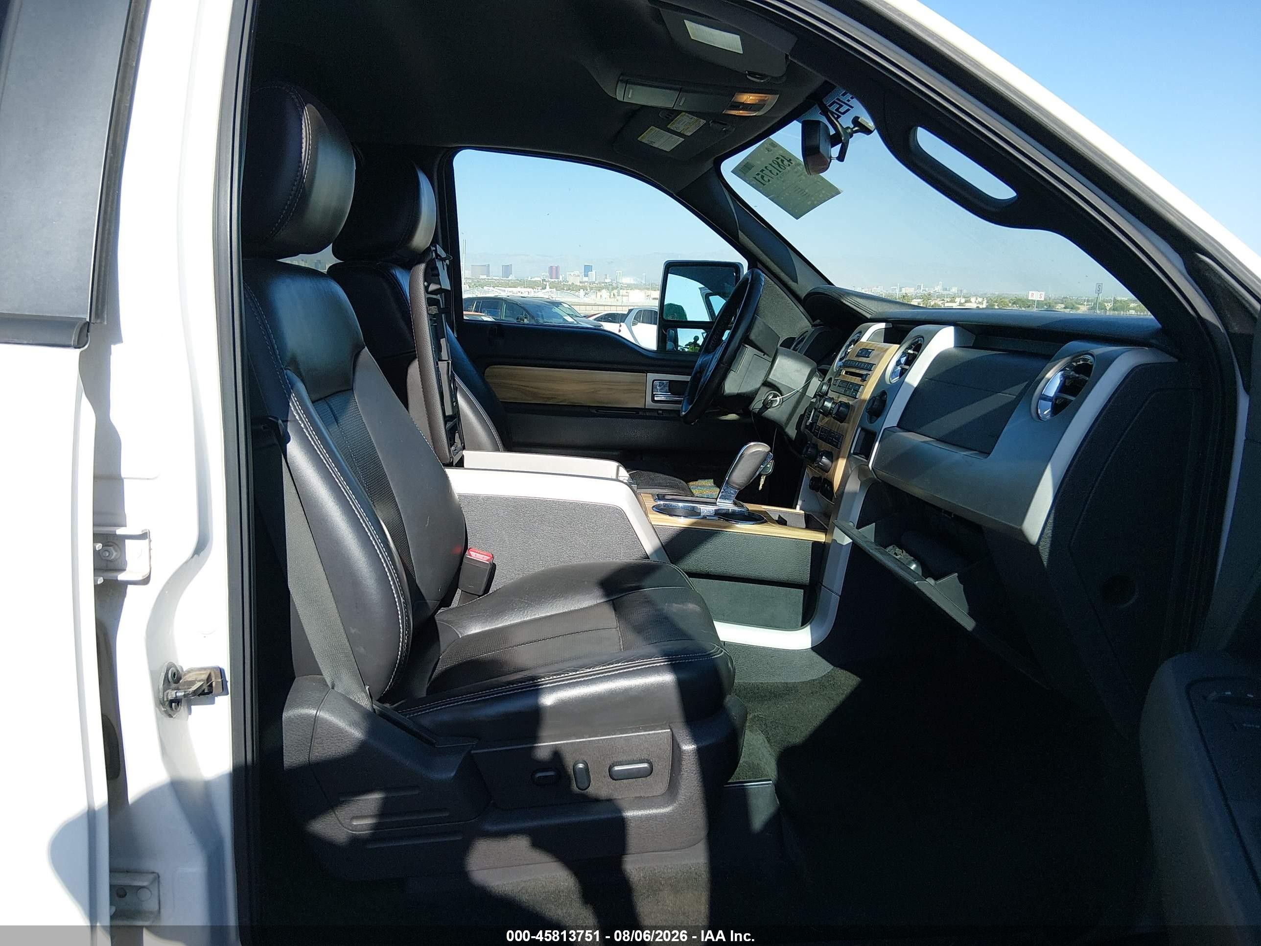 2011 Ford F-150 Lariat Белый vin: 1FTFW1ET9BKD64474