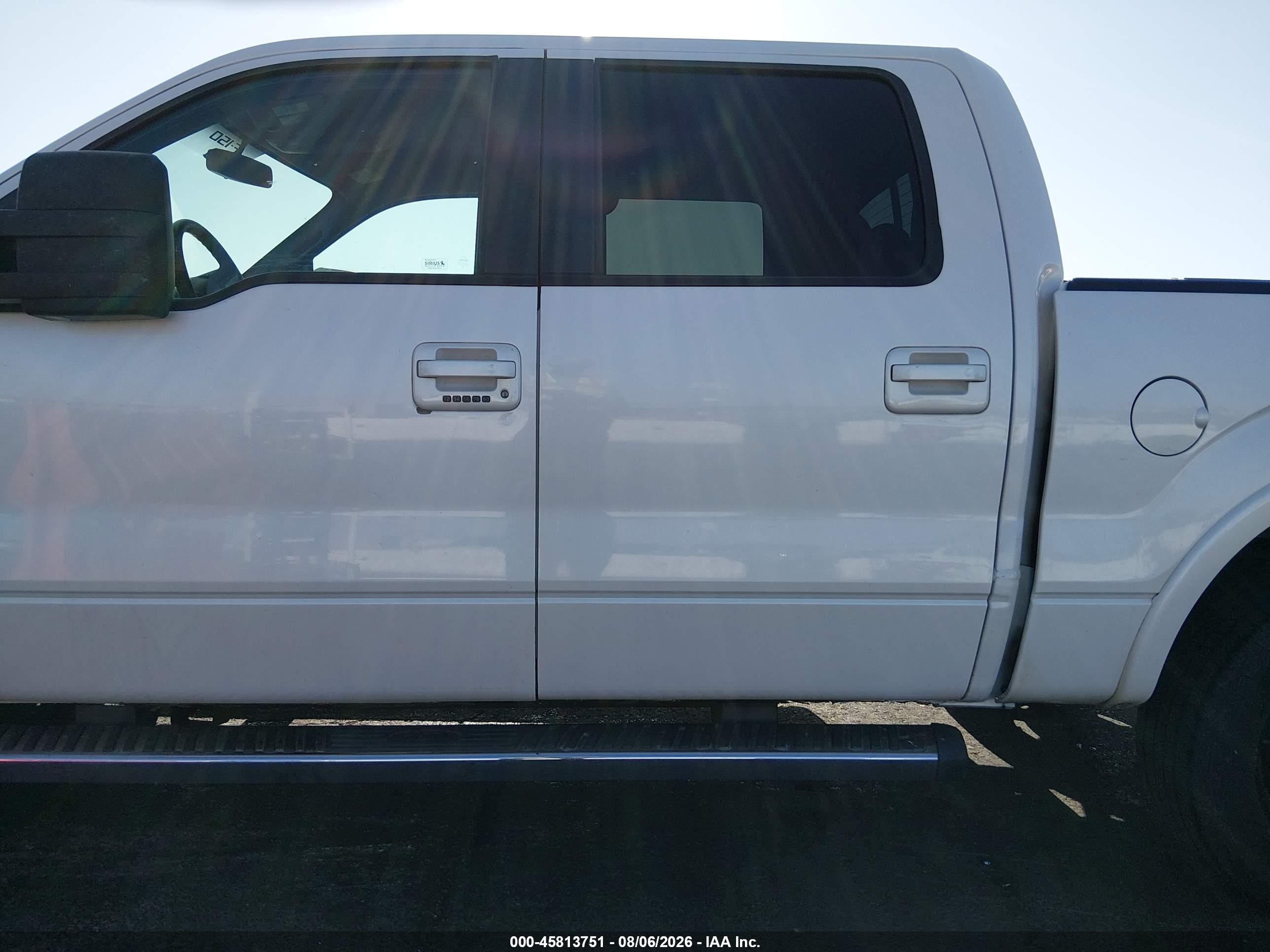 2011 Ford F-150 Lariat Белый vin: 1FTFW1ET9BKD64474