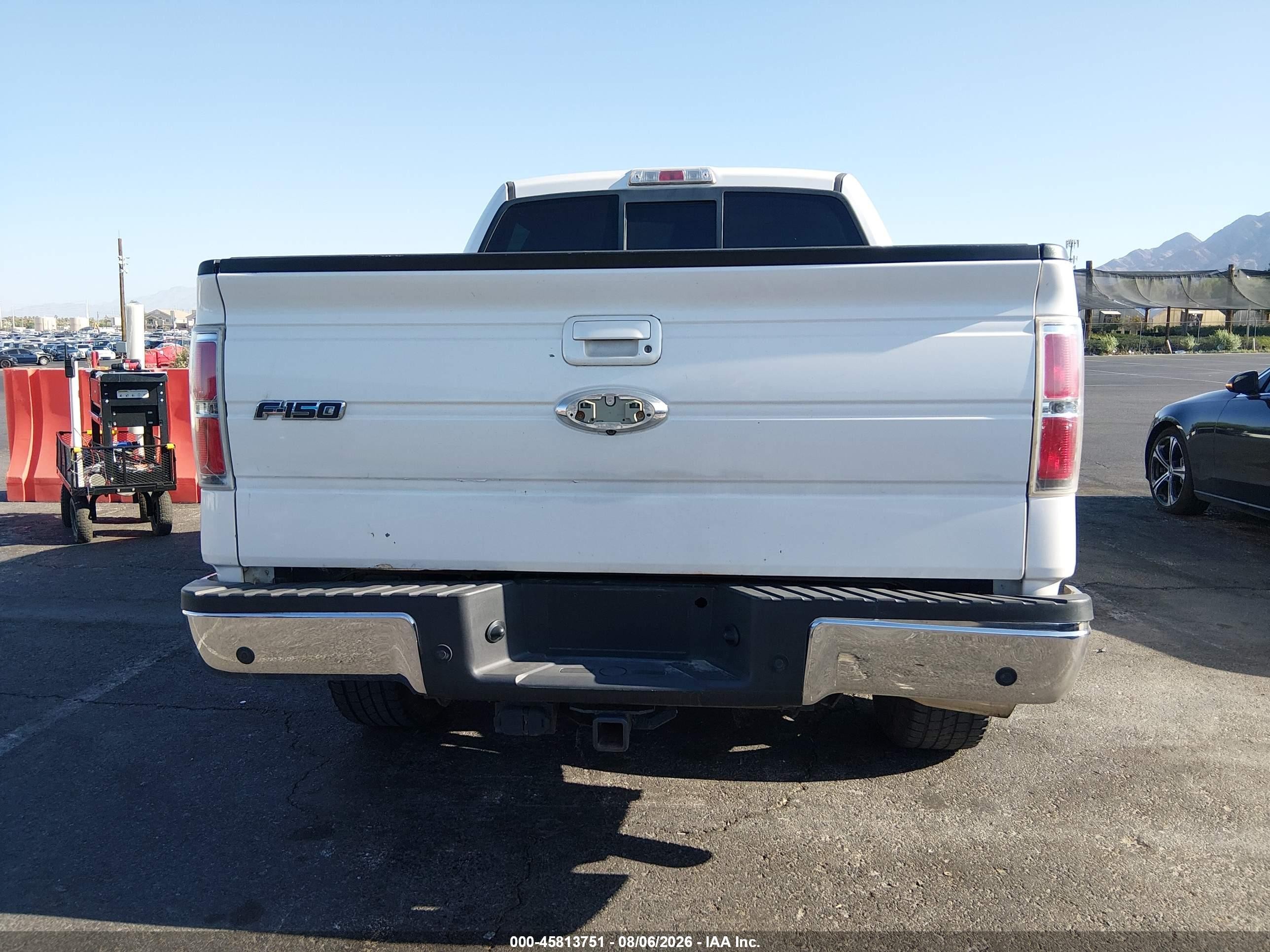 2011 Ford F-150 Lariat Белый vin: 1FTFW1ET9BKD64474