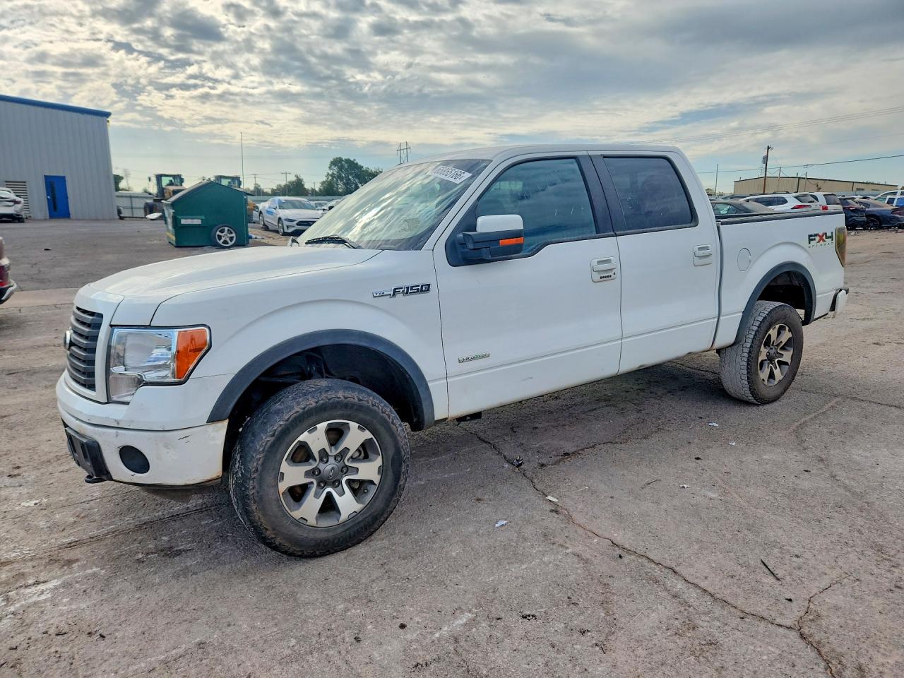 2011 Ford F150 Supercrew White vin: 1FTFW1ET9BKD97393