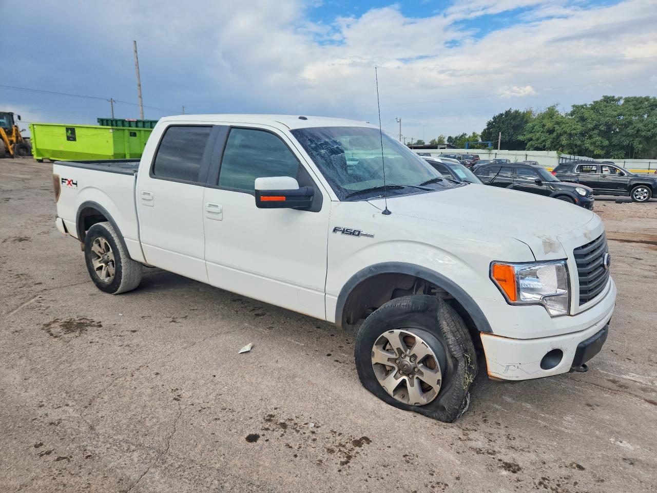 2011 Ford F150 Supercrew White vin: 1FTFW1ET9BKD97393