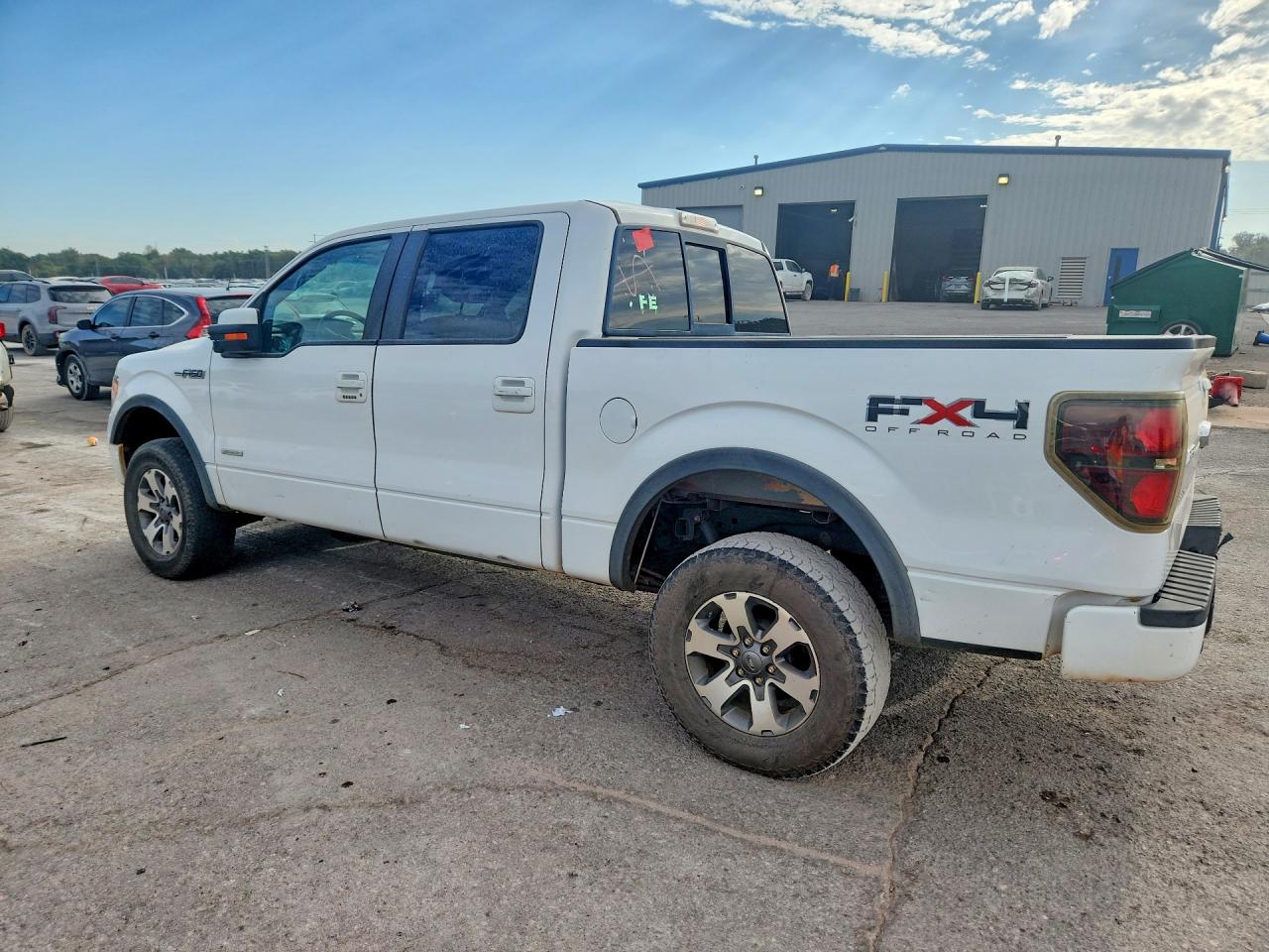 2011 Ford F150 Supercrew White vin: 1FTFW1ET9BKD97393