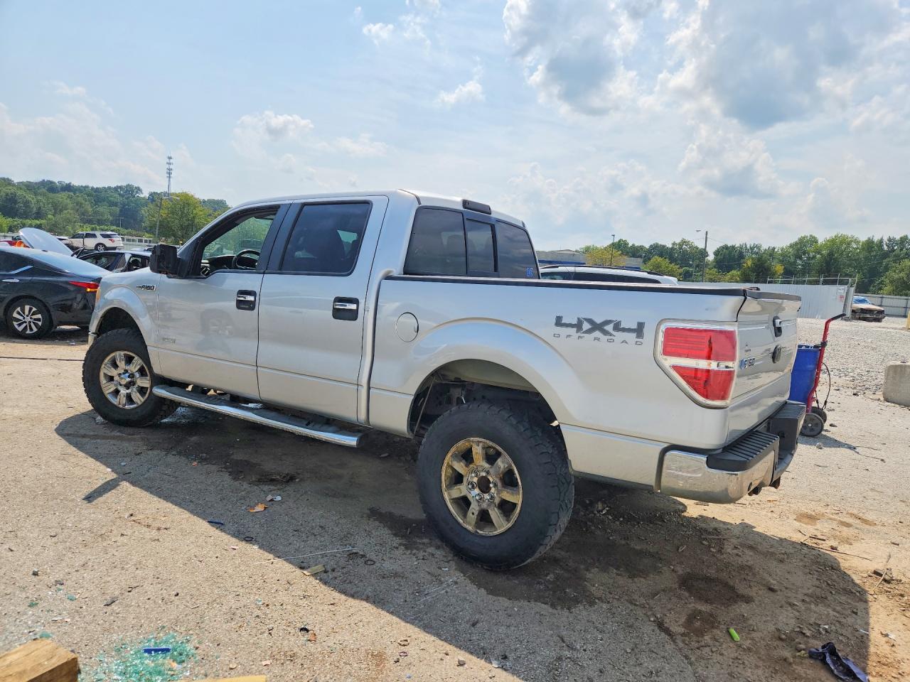 2011 Ford F150 Supercrew Silver vin: 1FTFW1ET9BKD99404