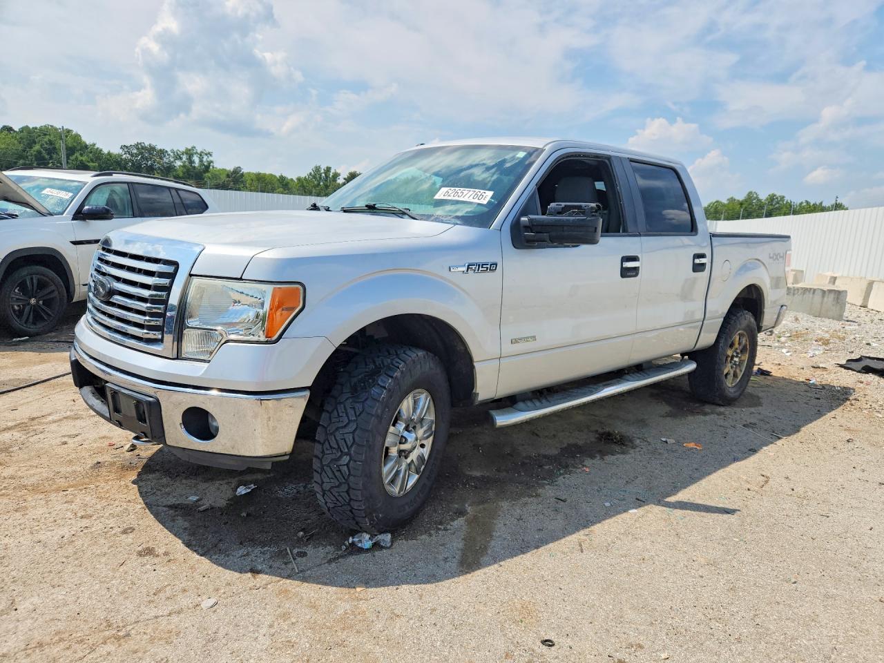 2011 Ford F150 Supercrew Silver vin: 1FTFW1ET9BKD99404