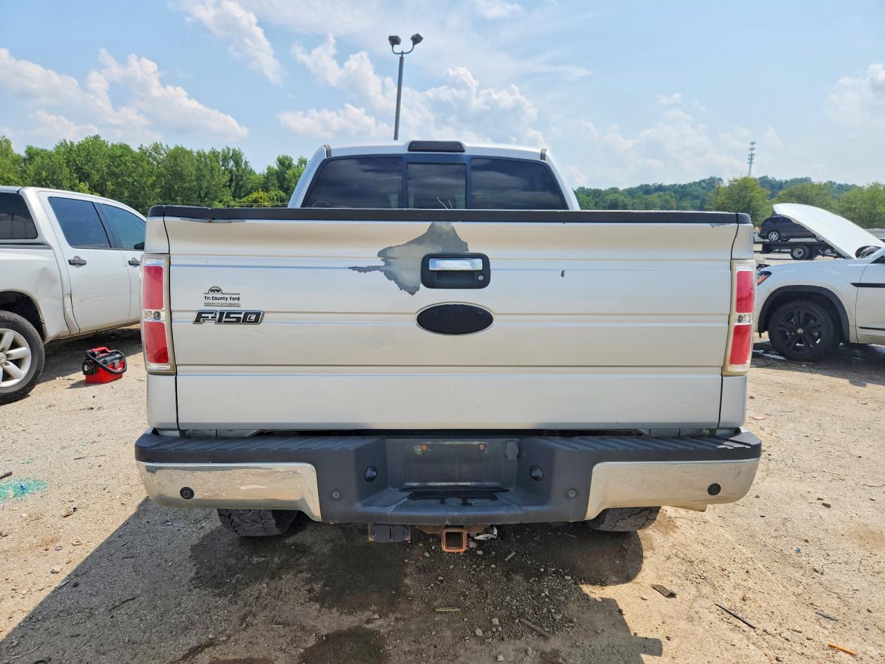 2011 Ford F150 Supercrew Silver vin: 1FTFW1ET9BKD99404