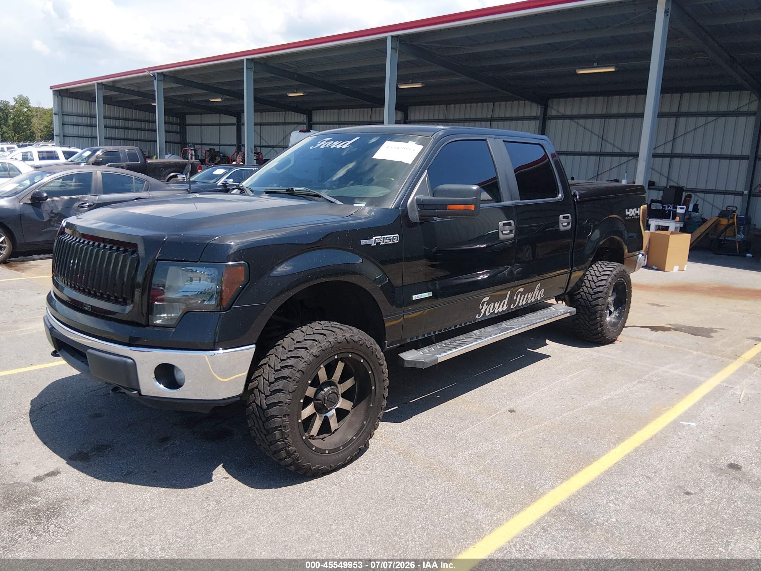 2011 Ford F-150 Xlt Black vin: 1FTFW1ET9BKE10885