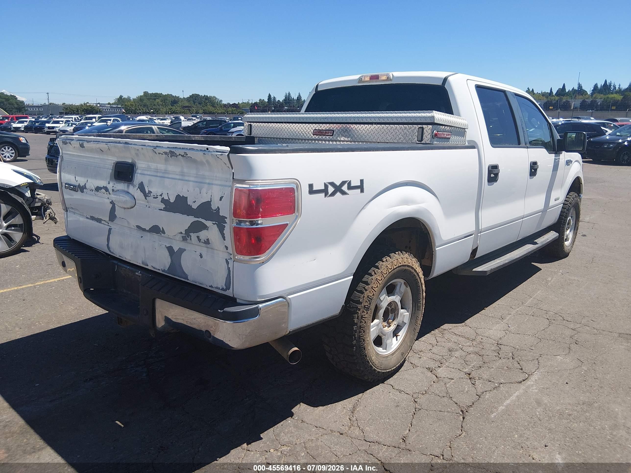 2011 Ford F-150 Fx4/king Ranch/lariat/platinum/xlt White vin: 1FTFW1ET9BKE19022