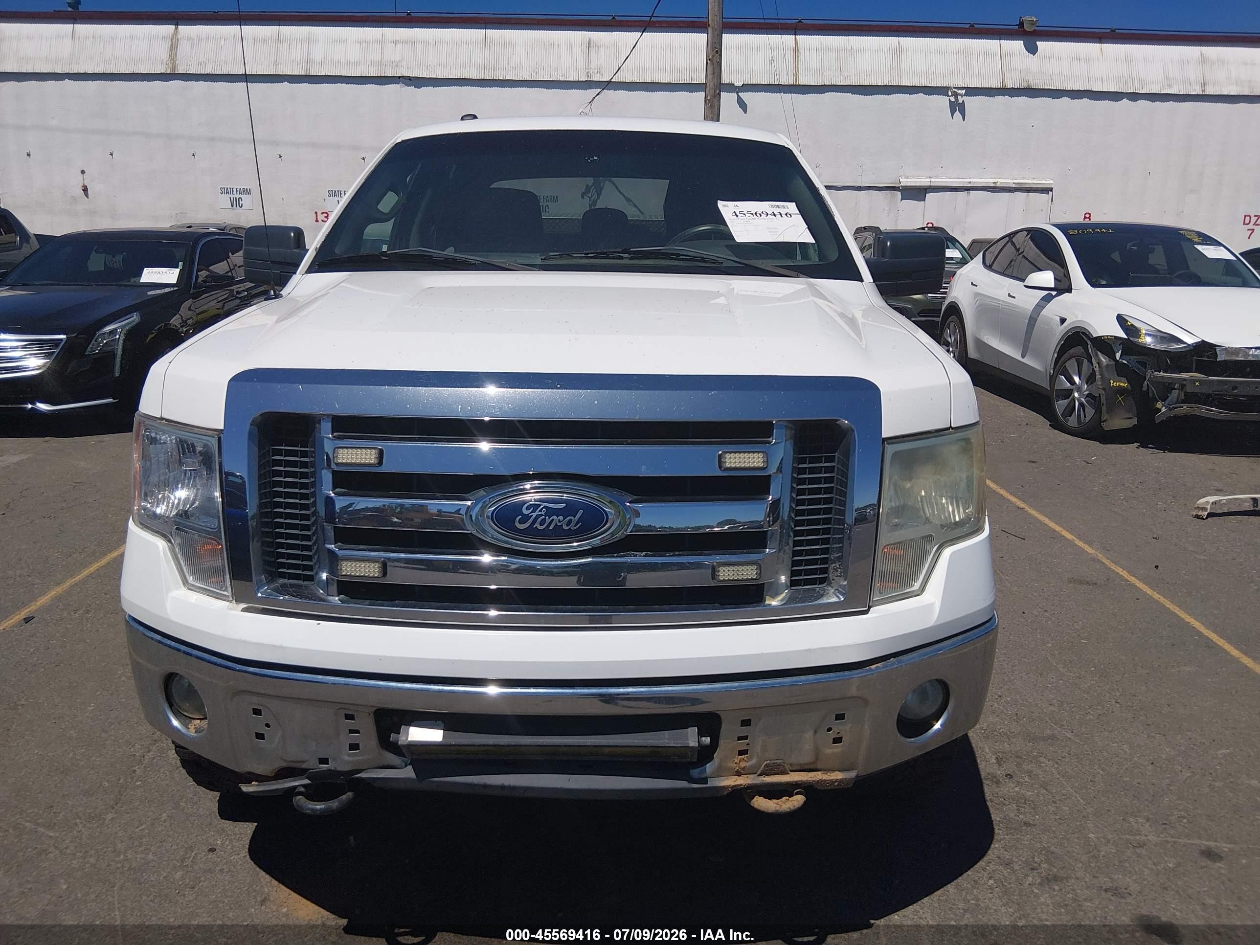 2011 Ford F-150 Fx4/king Ranch/lariat/platinum/xlt White vin: 1FTFW1ET9BKE19022