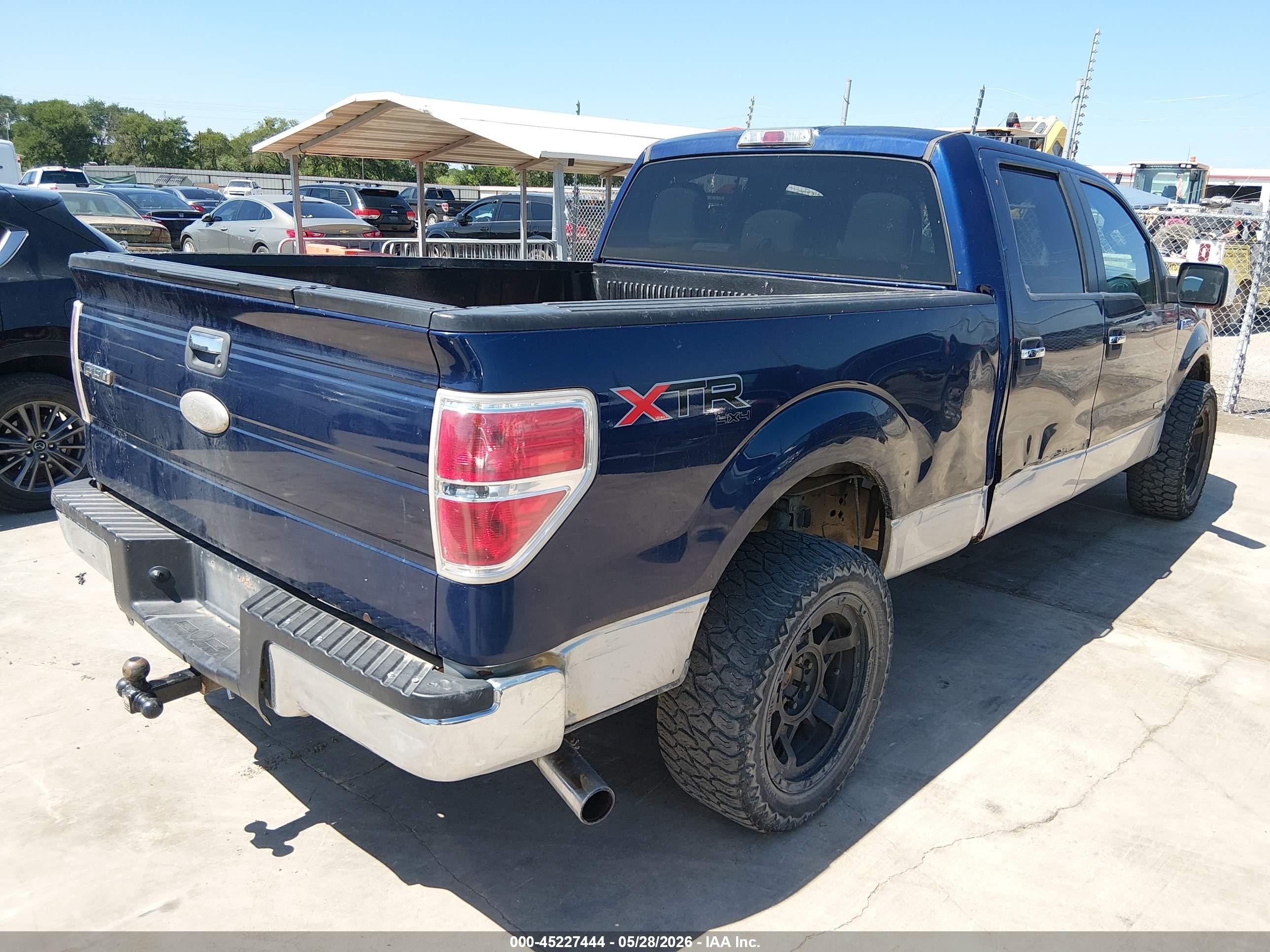 2012 Ford F-150 Xlt Синий vin: 1FTFW1ET9CFA06656