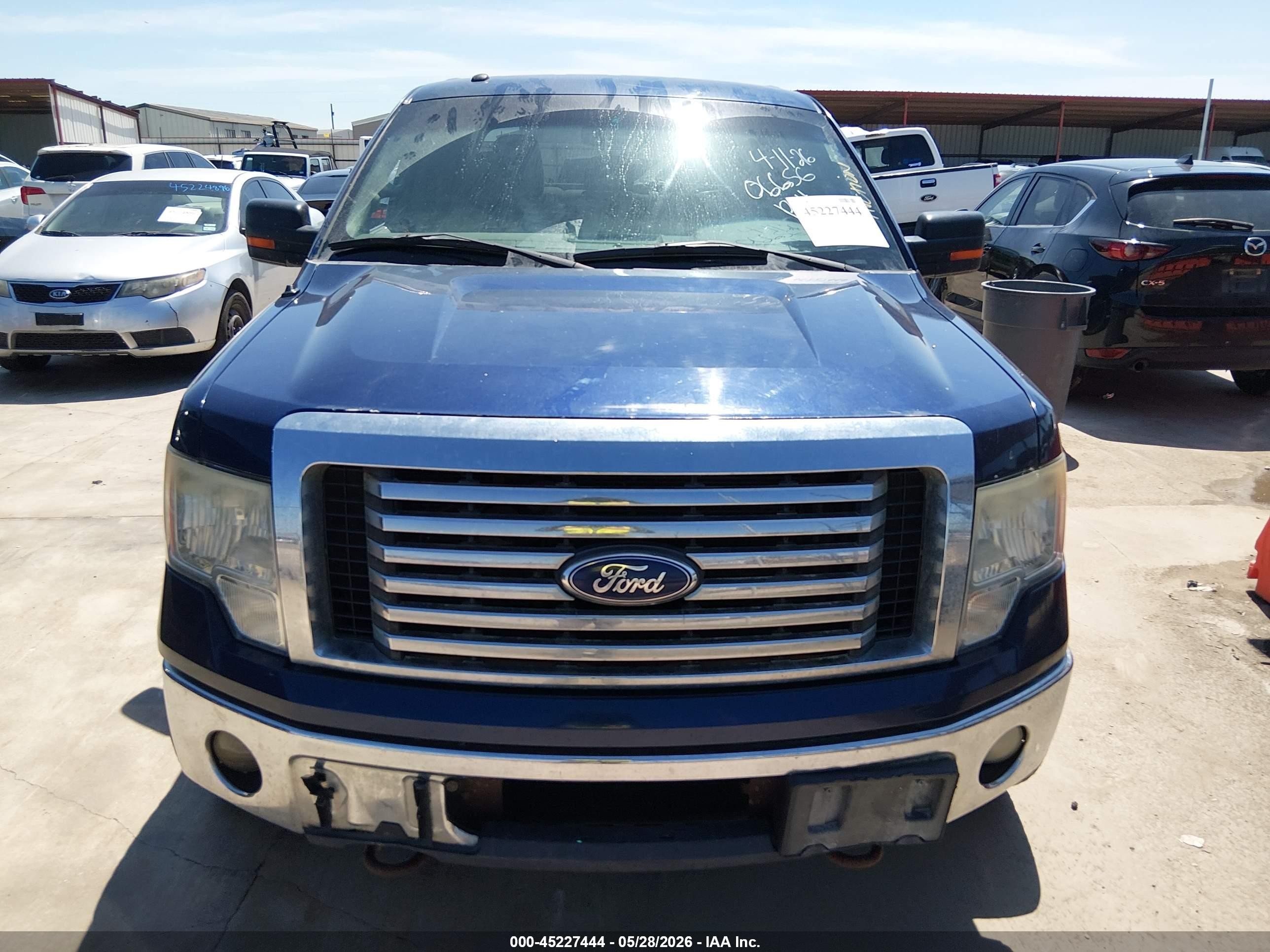2012 Ford F-150 Xlt Синий vin: 1FTFW1ET9CFA06656