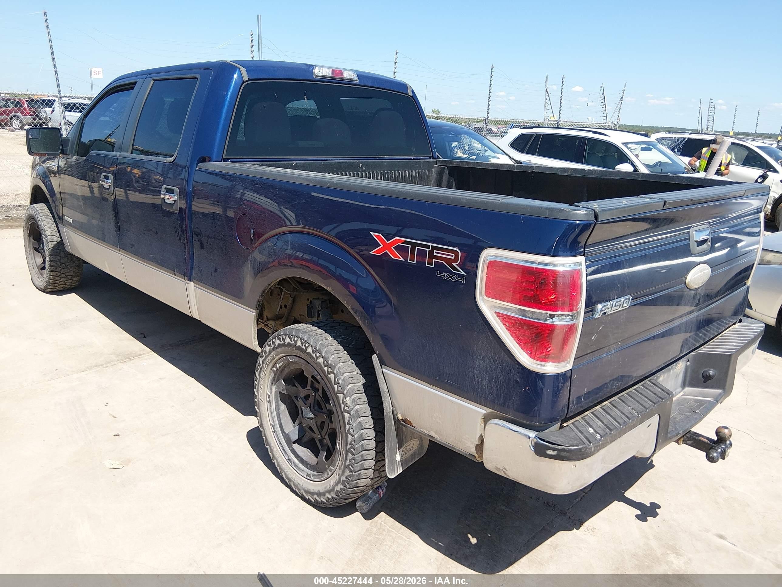 2012 Ford F-150 Xlt Синий vin: 1FTFW1ET9CFA06656
