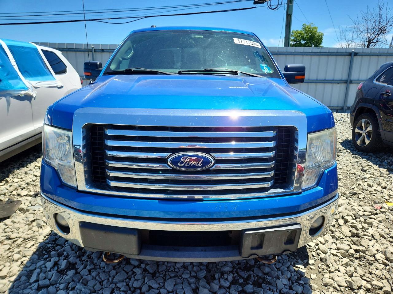 2012 Ford F150 Supercrew Blue vin: 1FTFW1ET9CFA16846
