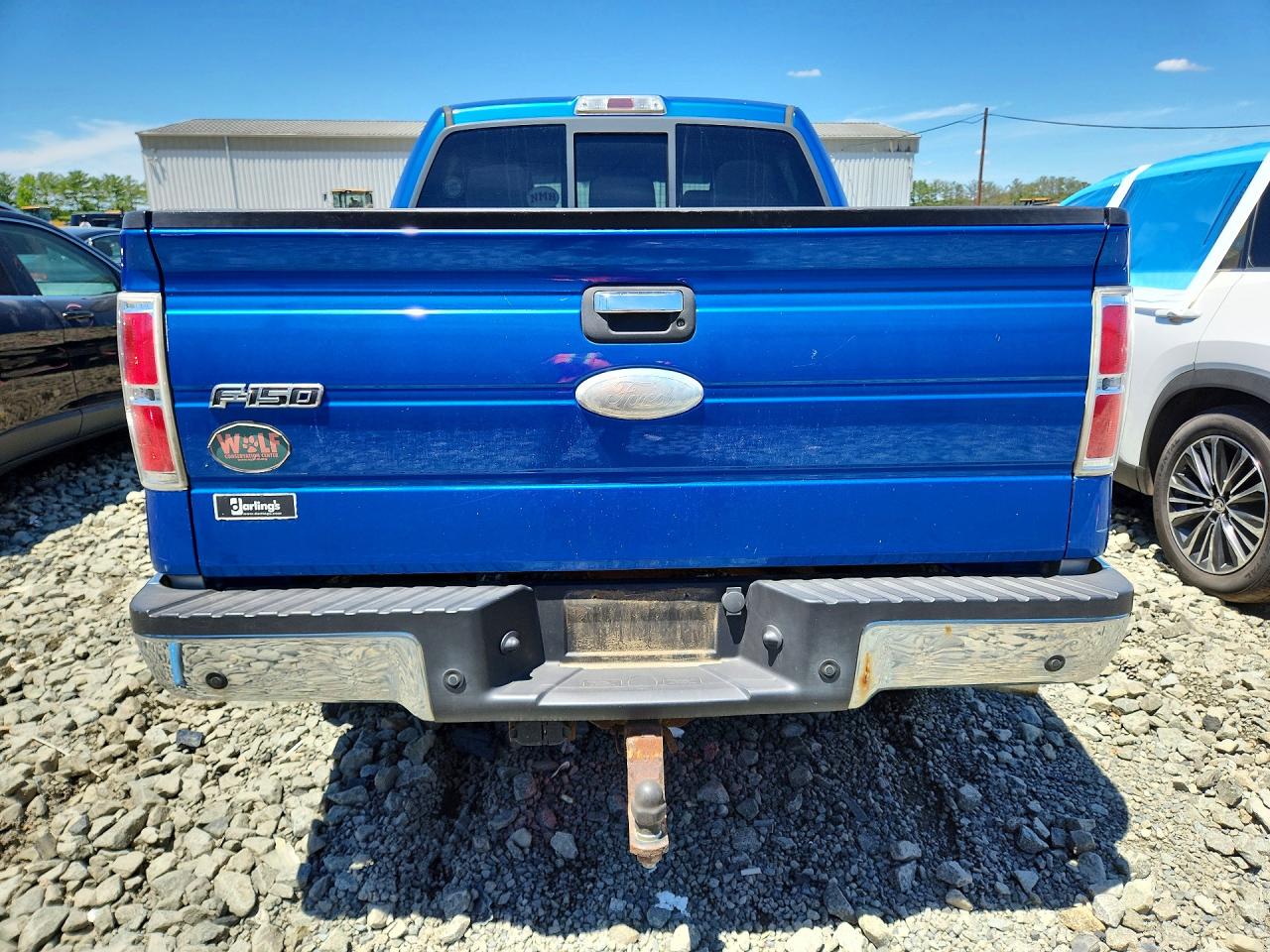 2012 Ford F150 Supercrew Blue vin: 1FTFW1ET9CFA16846