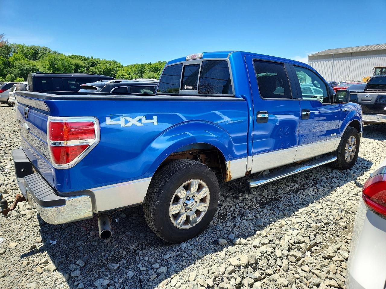 2012 Ford F150 Supercrew Blue vin: 1FTFW1ET9CFA16846