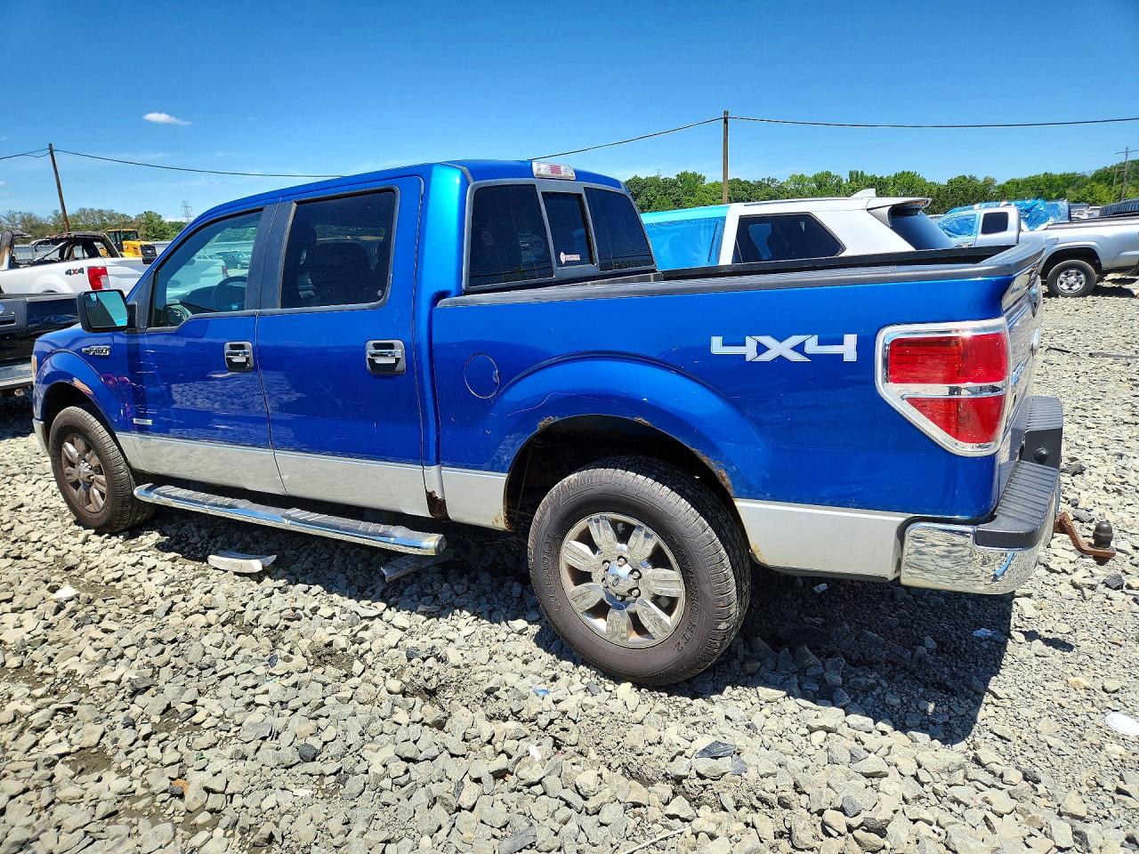 2012 Ford F150 Supercrew Blue vin: 1FTFW1ET9CFA16846