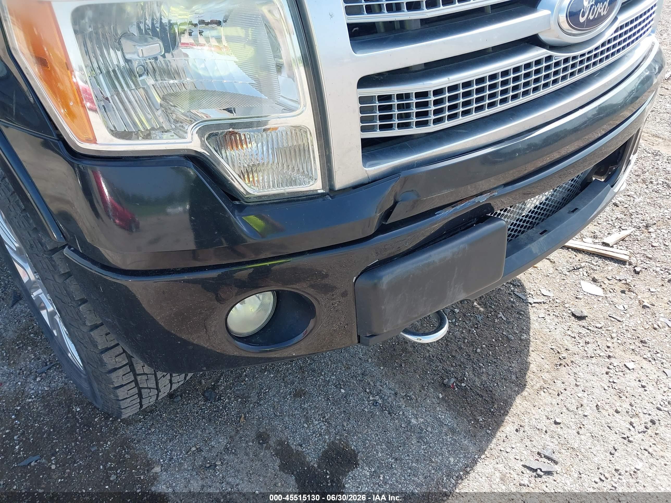 2012 Ford F-150 Platinum Black vin: 1FTFW1ET9CFA43352