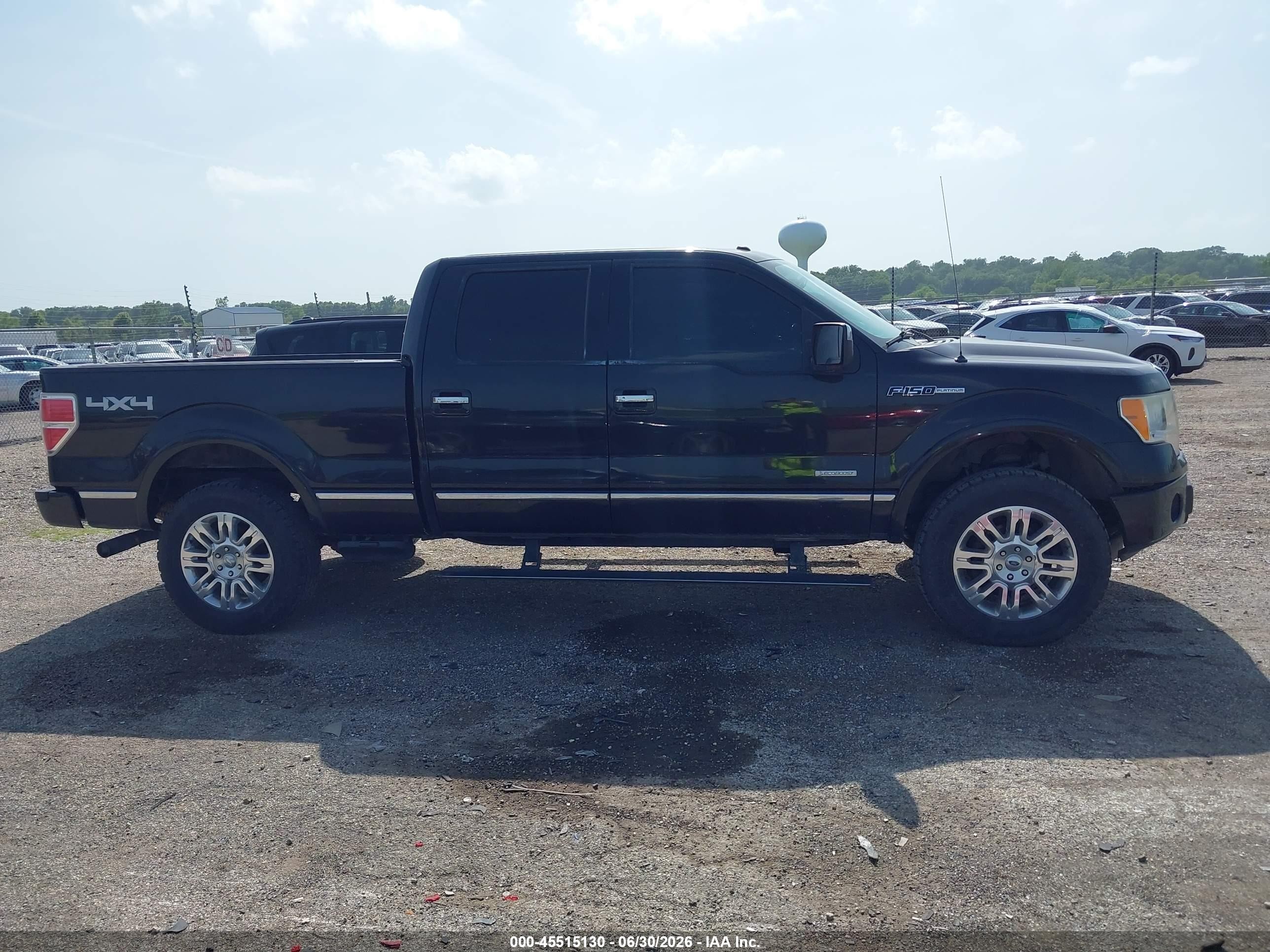 2012 Ford F-150 Platinum Black vin: 1FTFW1ET9CFA43352