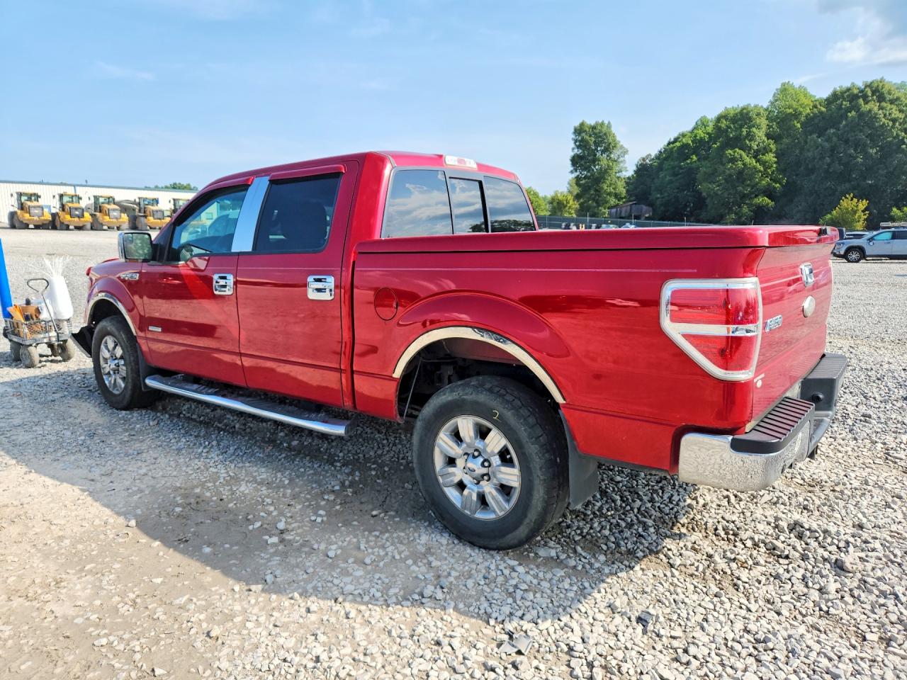 2012 Ford F150 Supercrew Красный vin: 1FTFW1ET9CFA53816