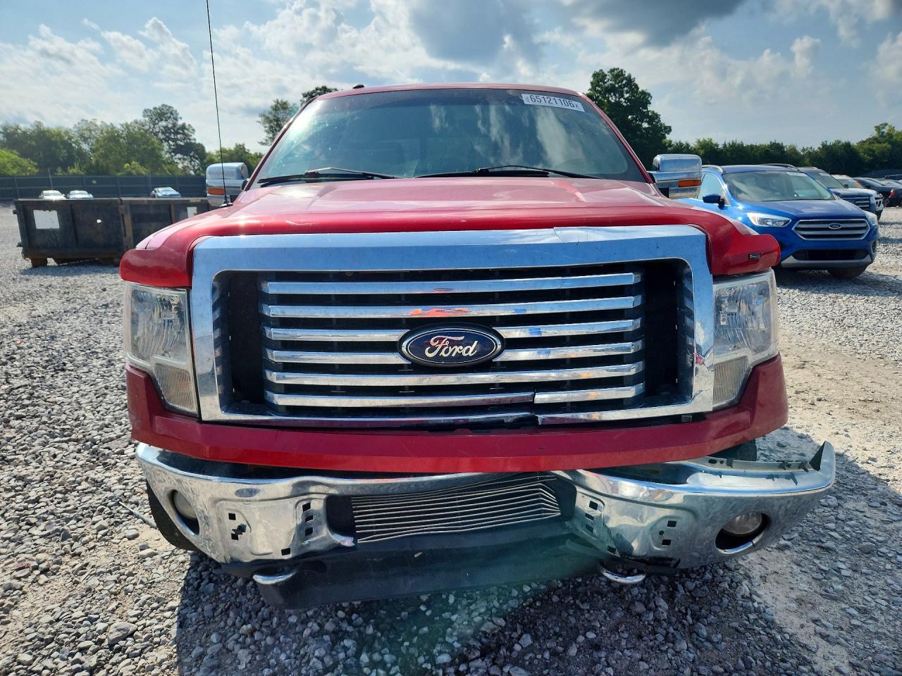 2012 Ford F150 Supercrew Красный vin: 1FTFW1ET9CFA53816