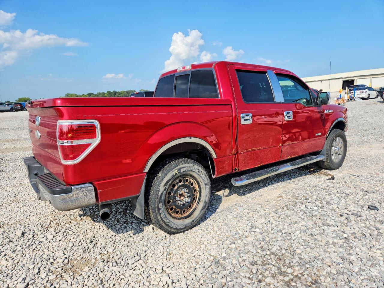 2012 Ford F150 Supercrew Красный vin: 1FTFW1ET9CFA53816